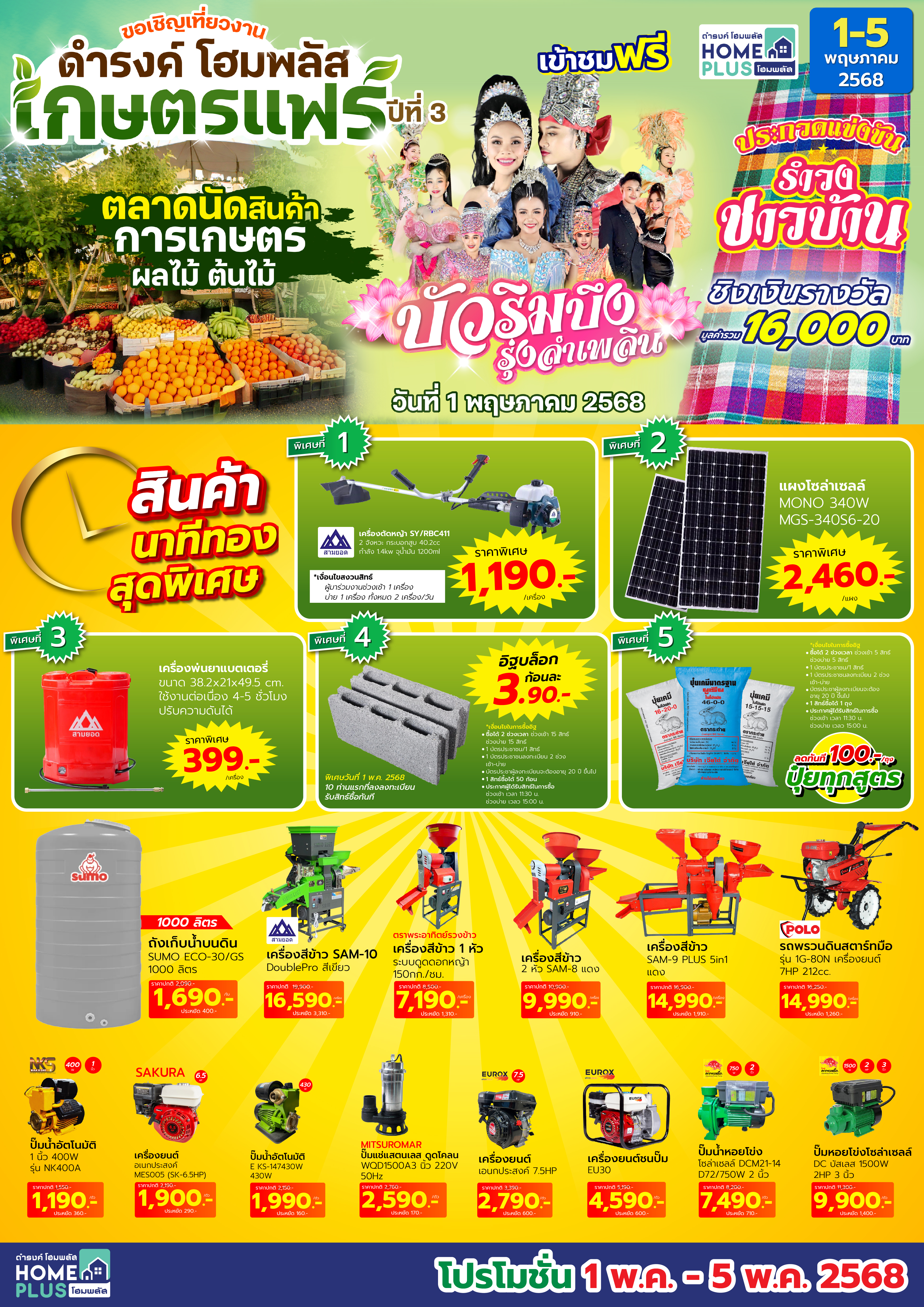 แบนเนอร์งานเกษตรแฟร์ 2025 ภาพที่ 1