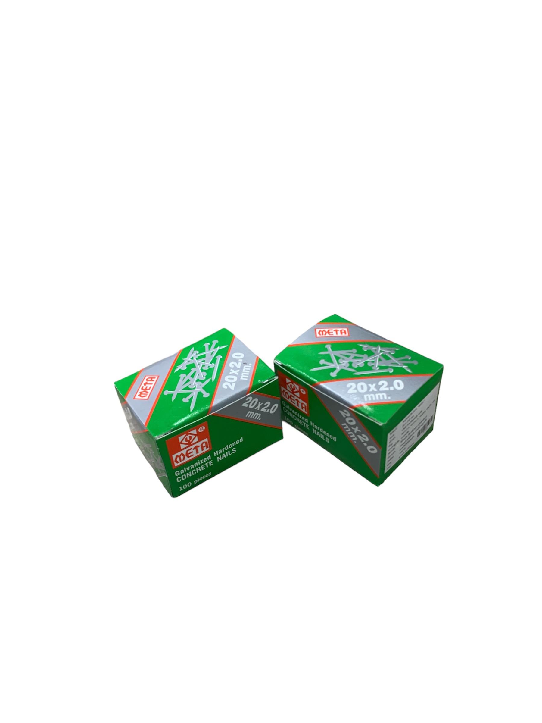 ตะปูคอนกรีต (ขาว) 20*2.00มม.(กล่องเล็ก) ตะปูคอนกรีต (ขาว) 20*2.00มม.(กล่องเล็ก) - ดำรงค์โฮมพลัส
