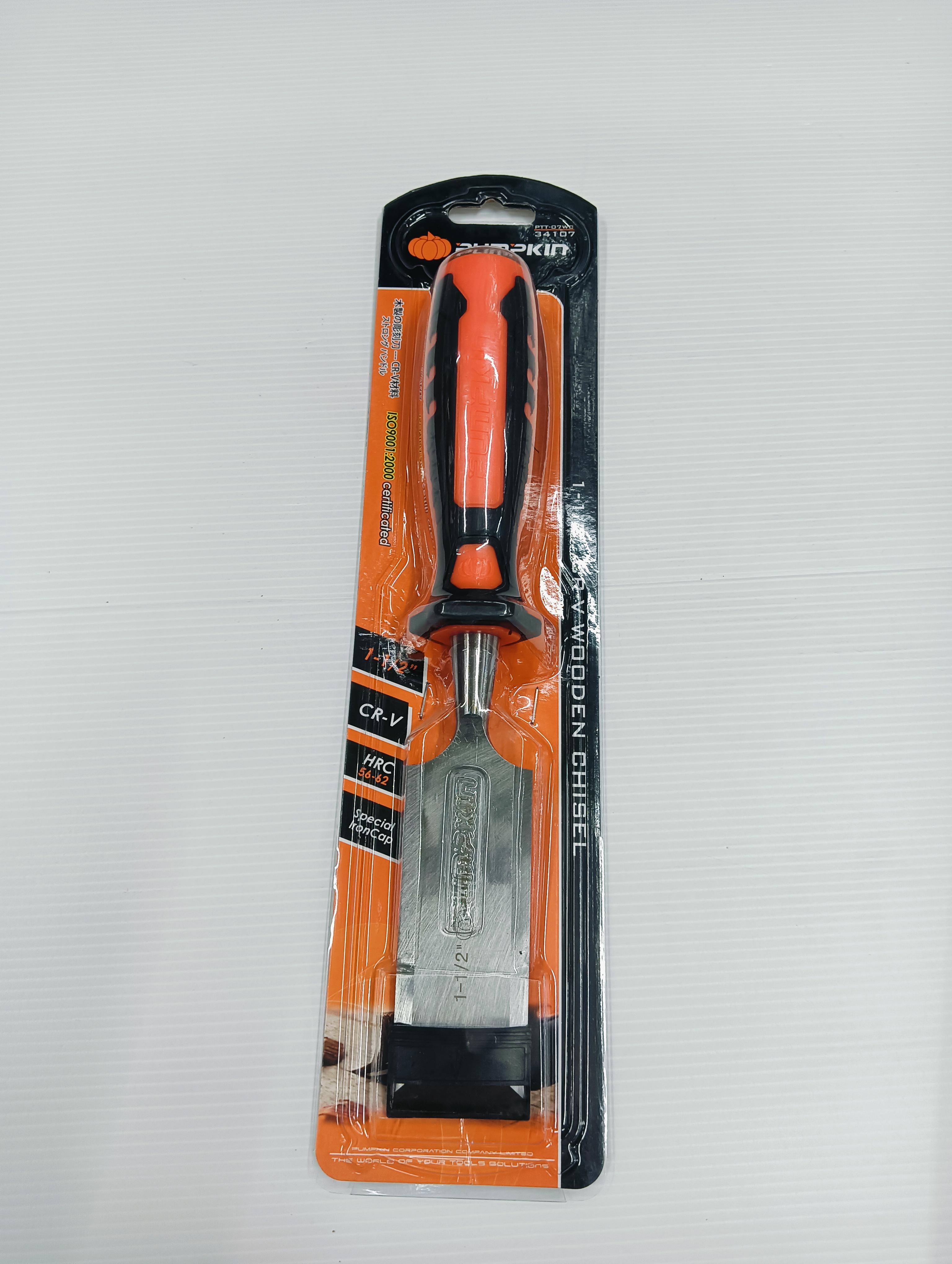 PUMPKIN สิ่ว รุ่นด้ามตอก 1-1/2 PTT-07WC PUMPKIN สิ่ว รุ่นด้ามตอก 1-1/2 PTT-07WC - ดำรงค์โฮมพลัส