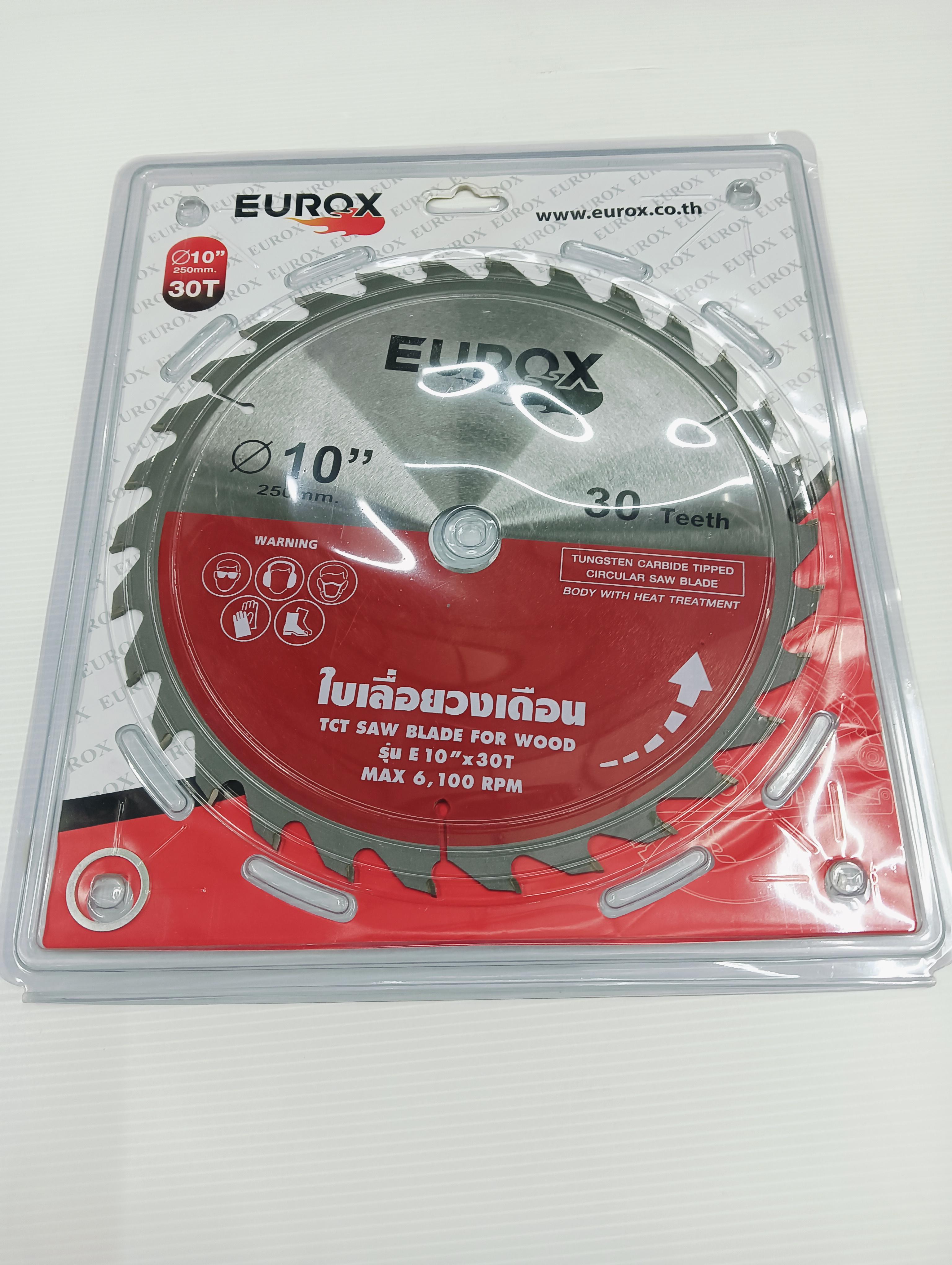 EUROX ใบเลื่อยวงเดือน E 10x30T