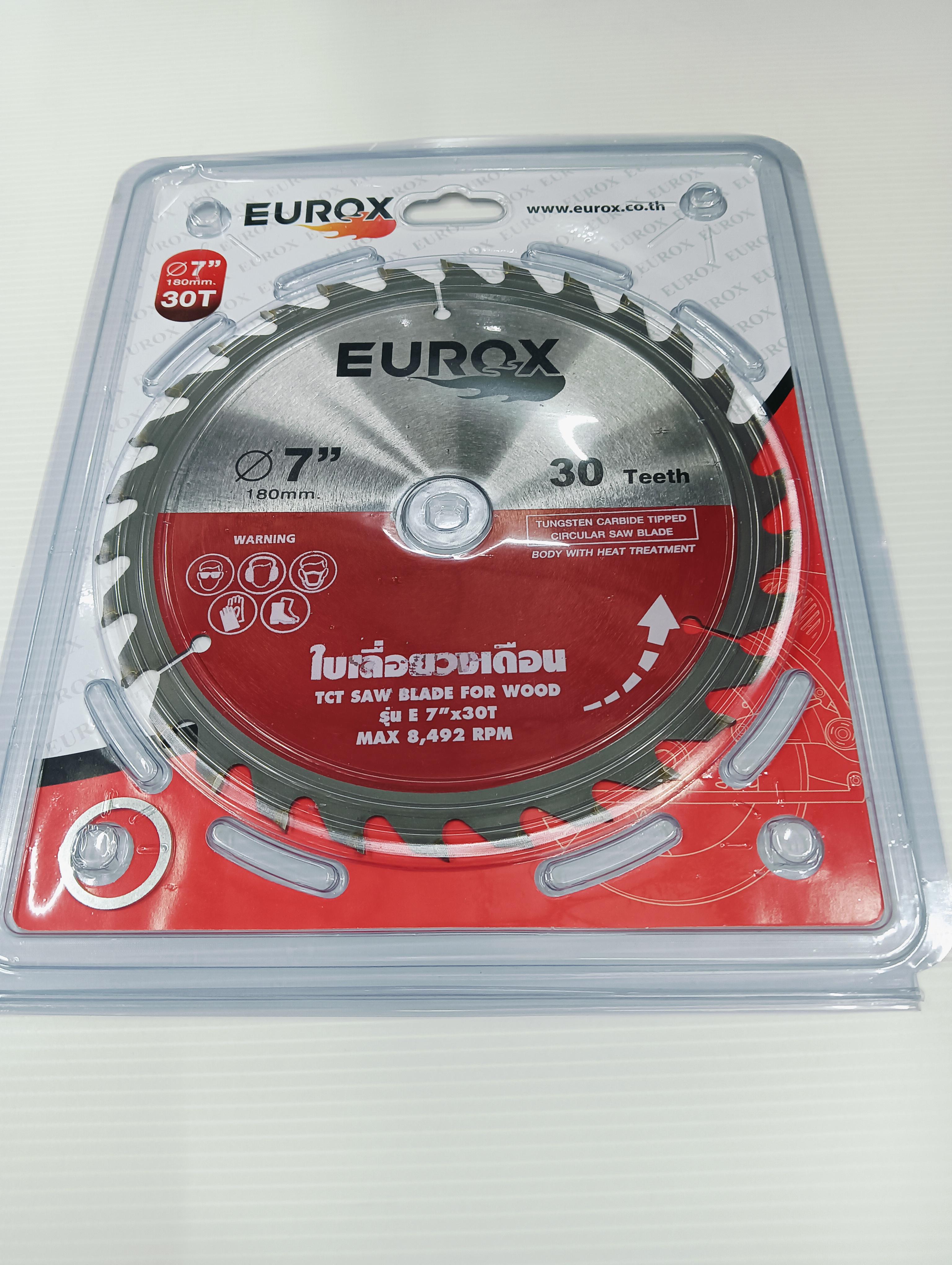 EUROX ใบเลื่อยวงเดือน E 7x30T EUROX ใบเลื่อยวงเดือน E 7x30T - ดำรงค์โฮมพลัส