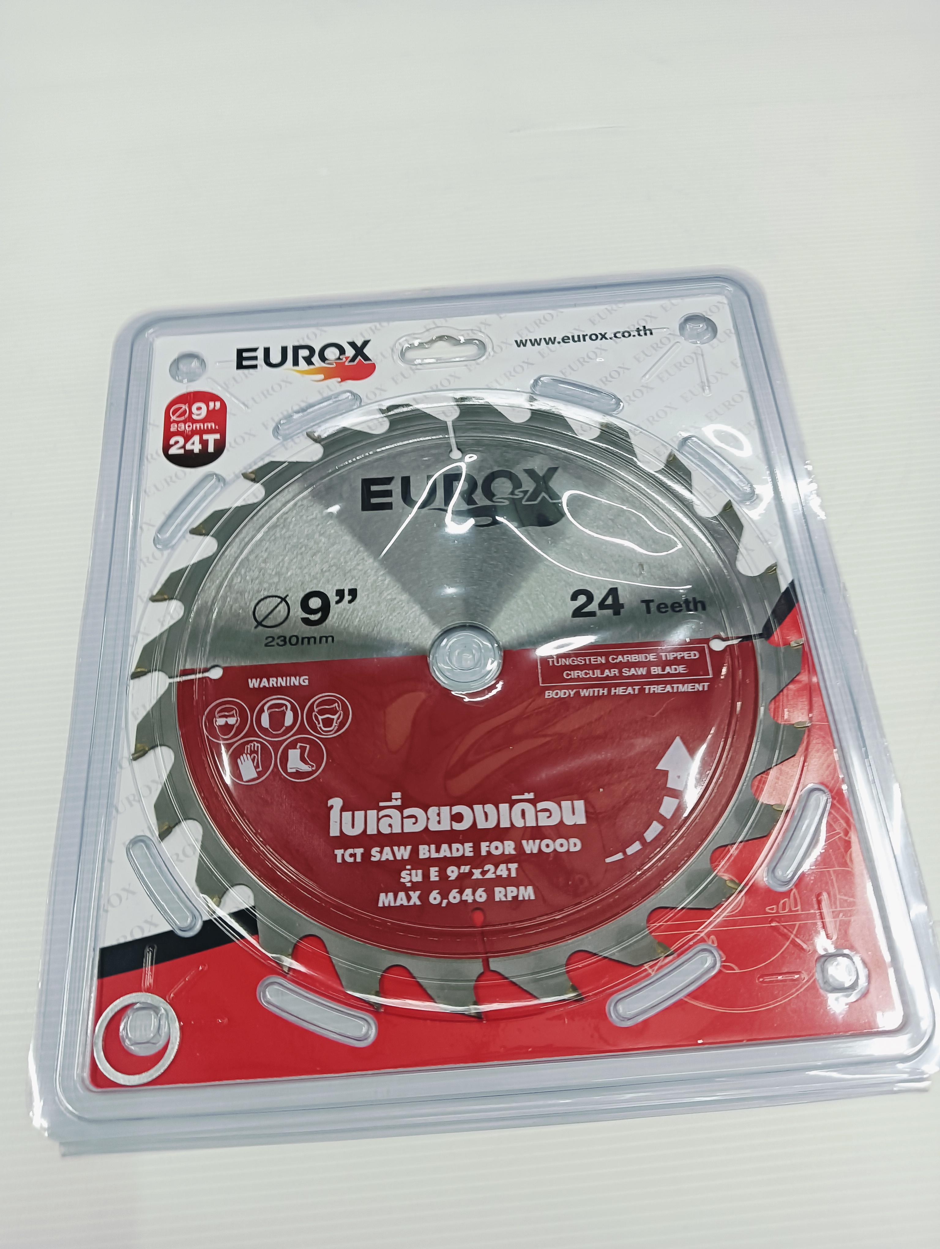EUROX ใบเลื่อยวงเดือน E 9x24T
