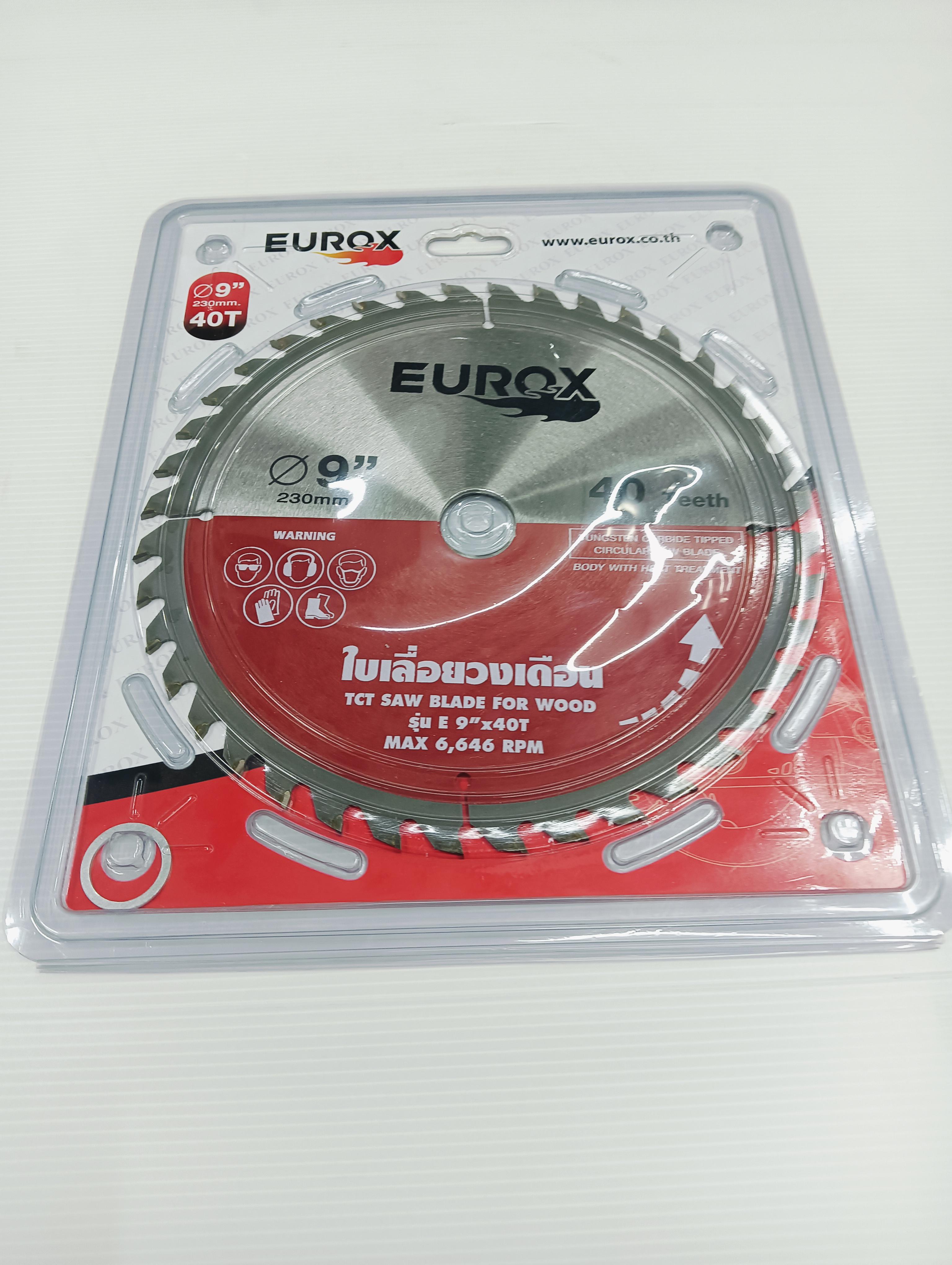 EUROX ใบเลื่อยวงเดือน E 9x40T
