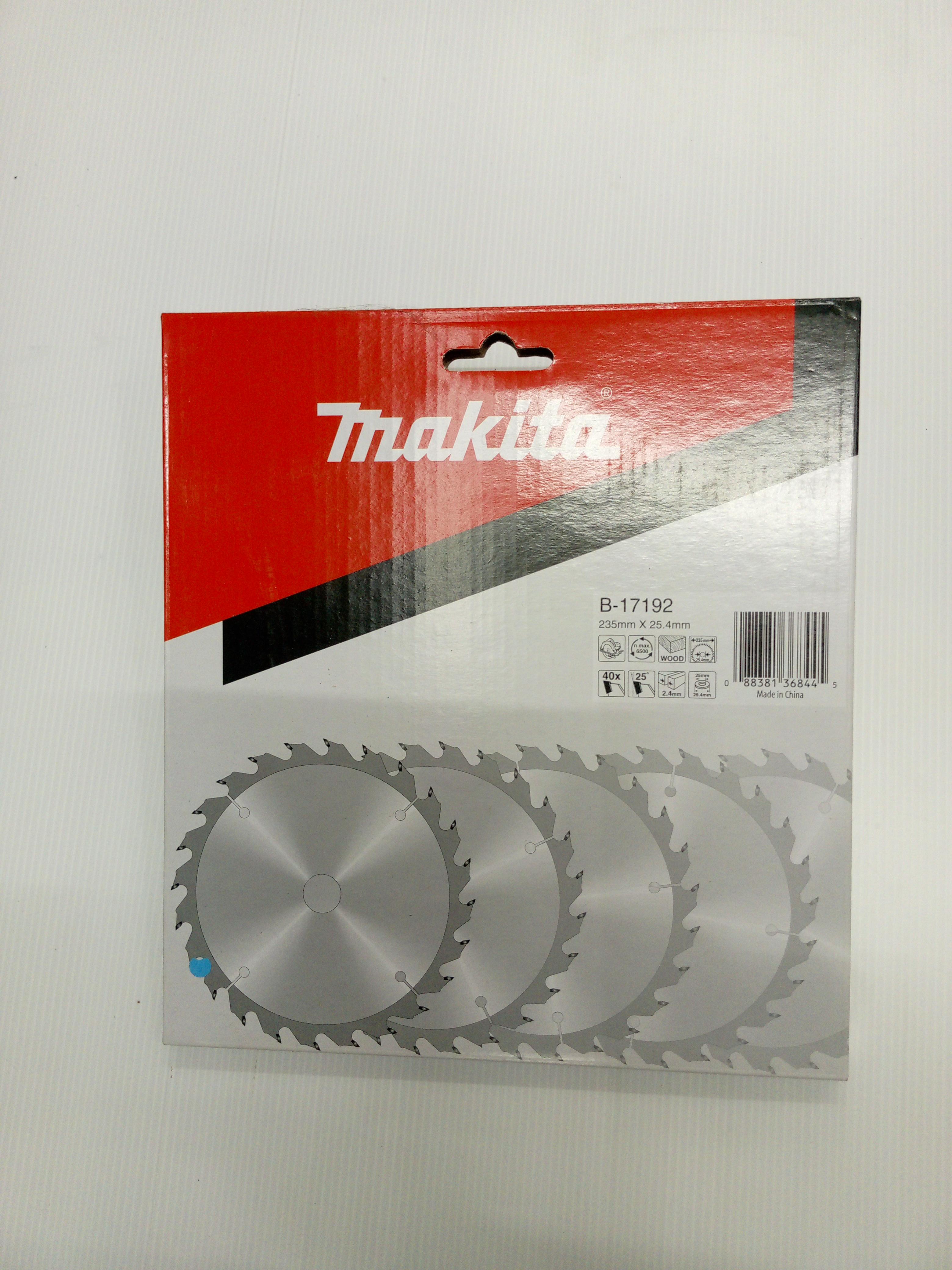 MAKITA ใบเลื่อยวงเดือน 235MM 9*40T (B-17192) MAKITA ใบเลื่อยวงเดือน 235MM 9*40T (B-17192) - ดำรงค์โฮมพลัส