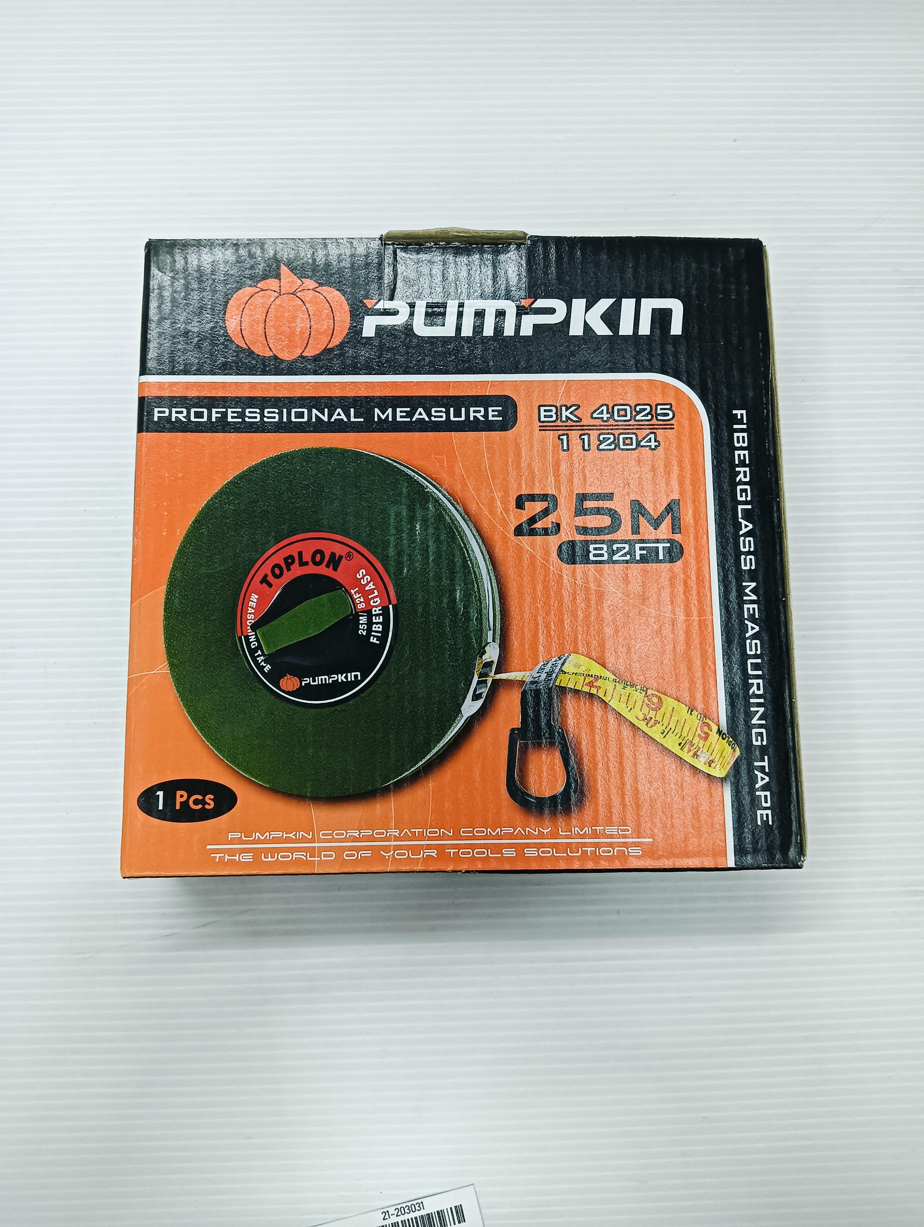** PUMPKIN เทปวัดที่TOPLON 25 เมตร BK-2513