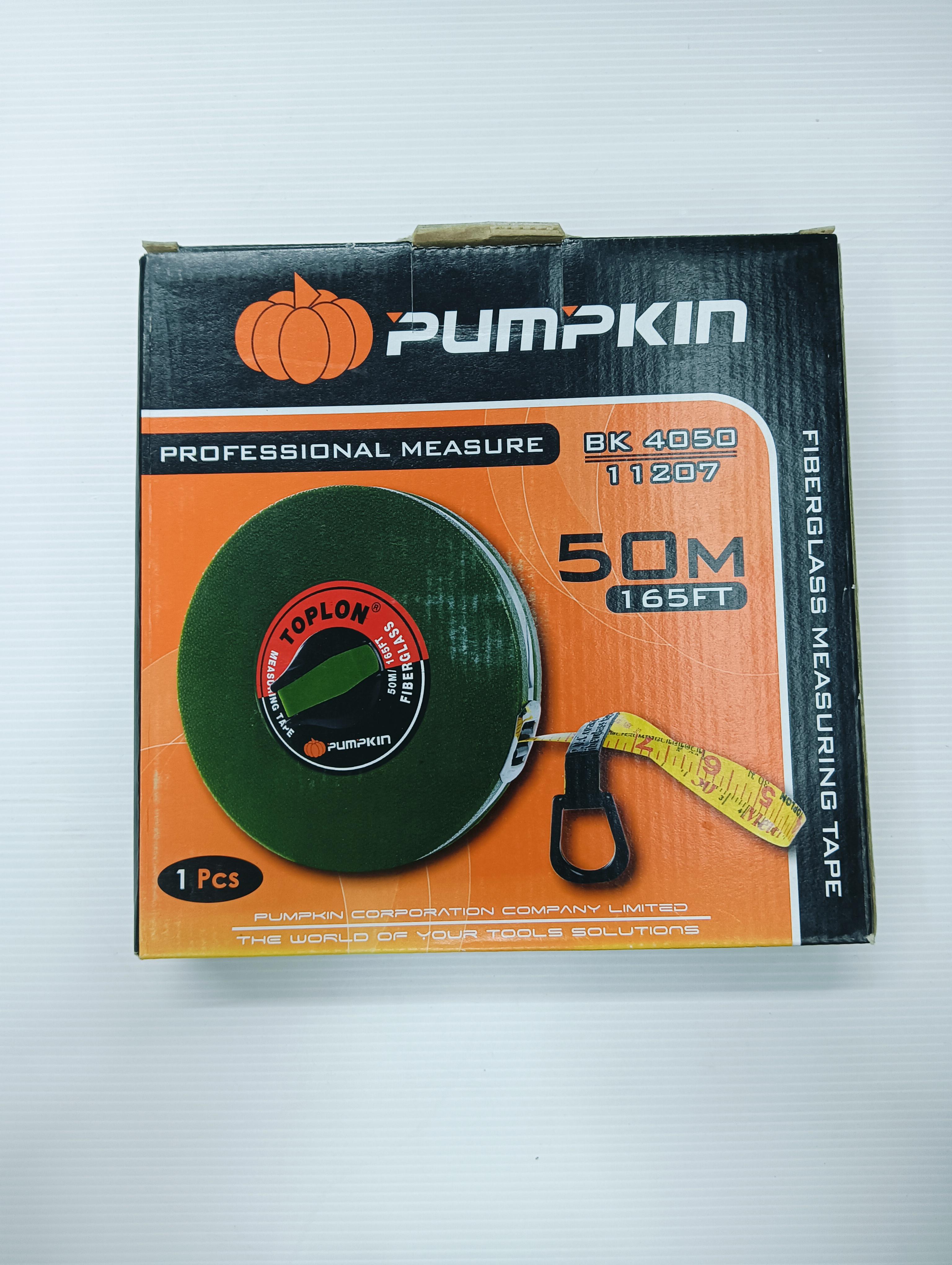 PUMPKIN เทปวัดที่TOPLON 50เมตร BK-4050 PUMPKIN เทปวัดที่TOPLON 50เมตร BK-4050 - ดำรงค์โฮมพลัส