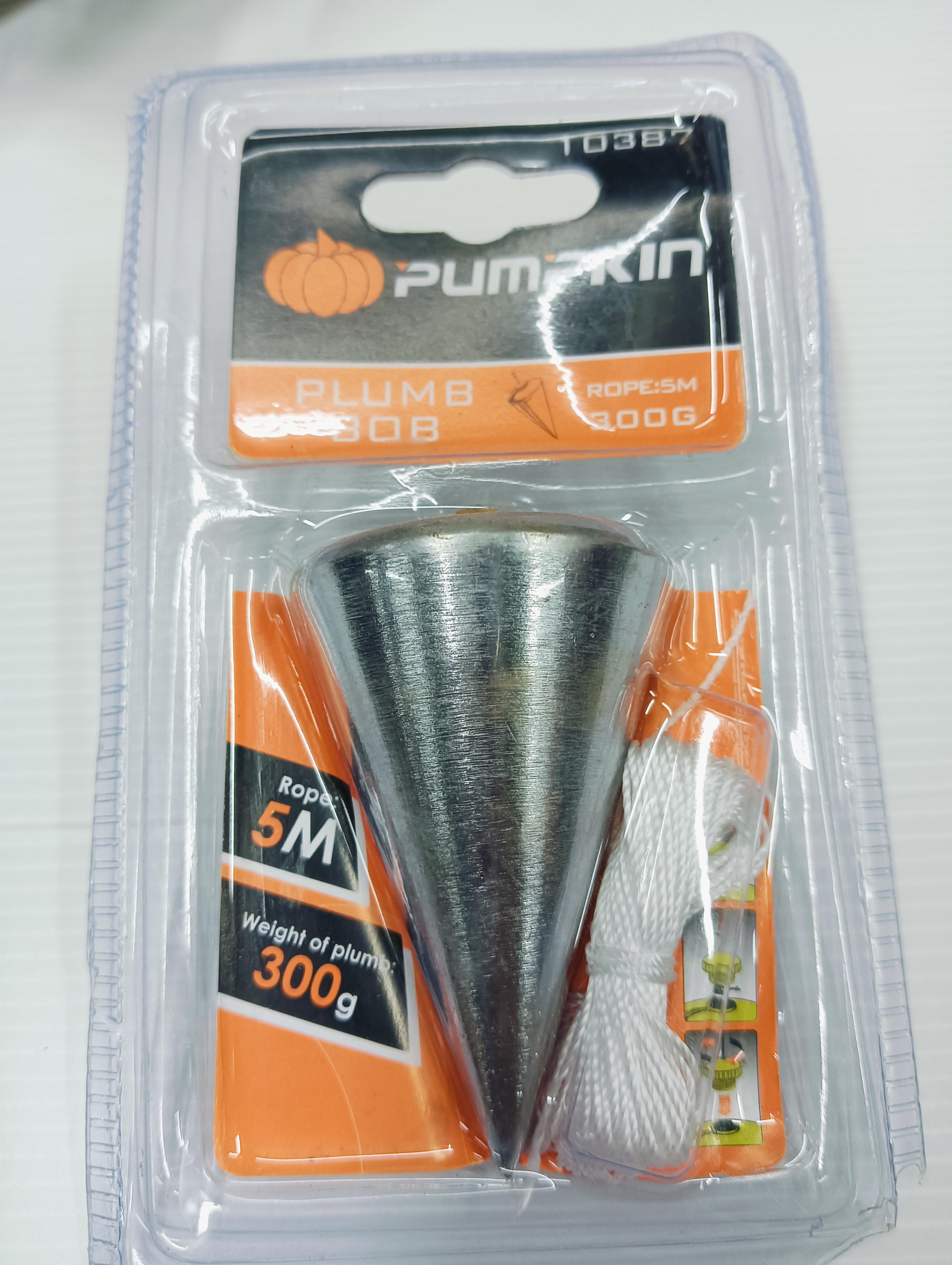 ** PUMPKIN ลูกดิ่ง 10387 300กรัม ** PUMPKIN ลูกดิ่ง 10387 300กรัม - ดำรงค์โฮมพลัส