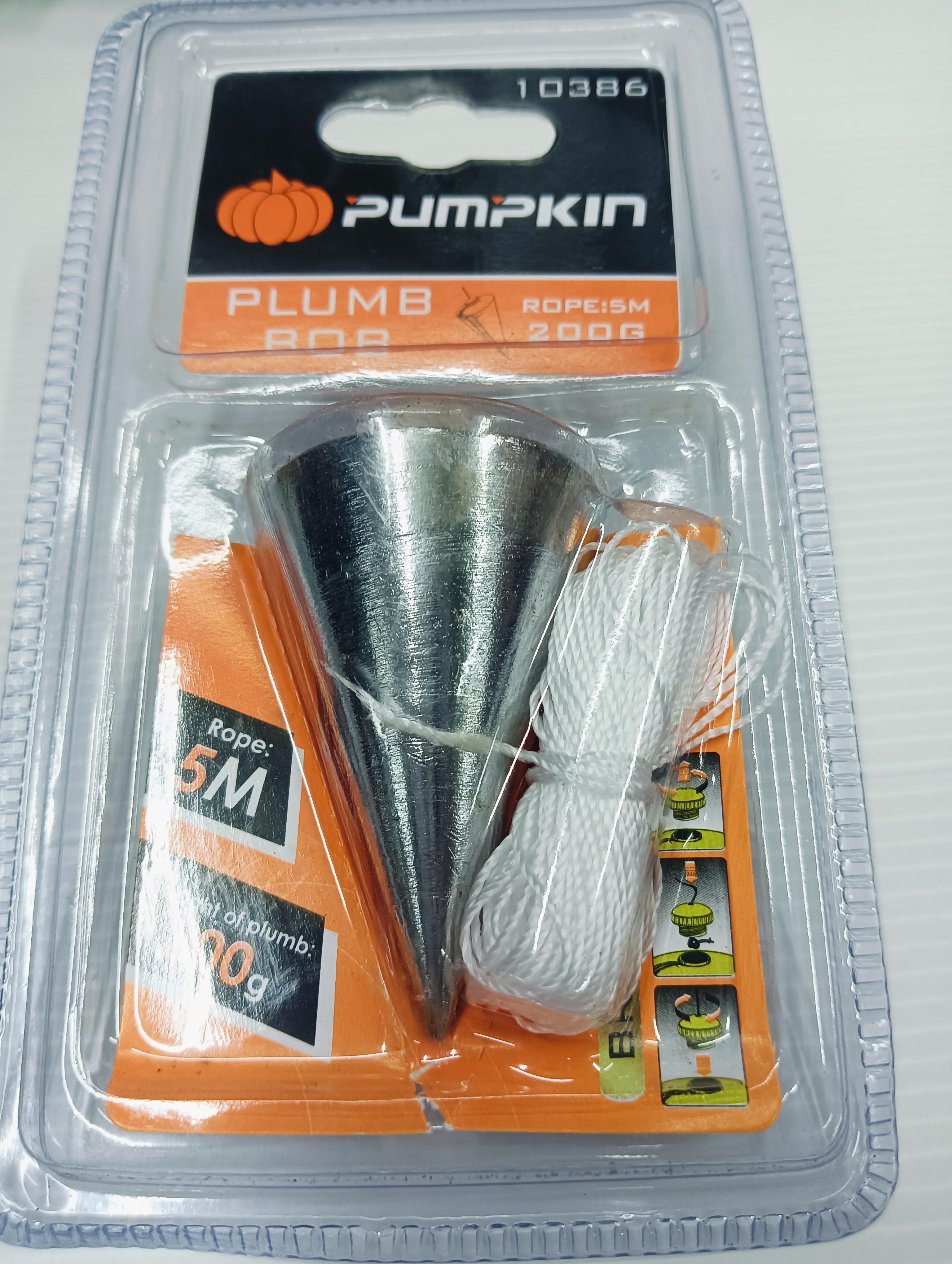 PUMPKIN ลูกดิ่ง 200กรัม PUMPKIN ลูกดิ่ง 200กรัม - ดำรงค์โฮมพลัส