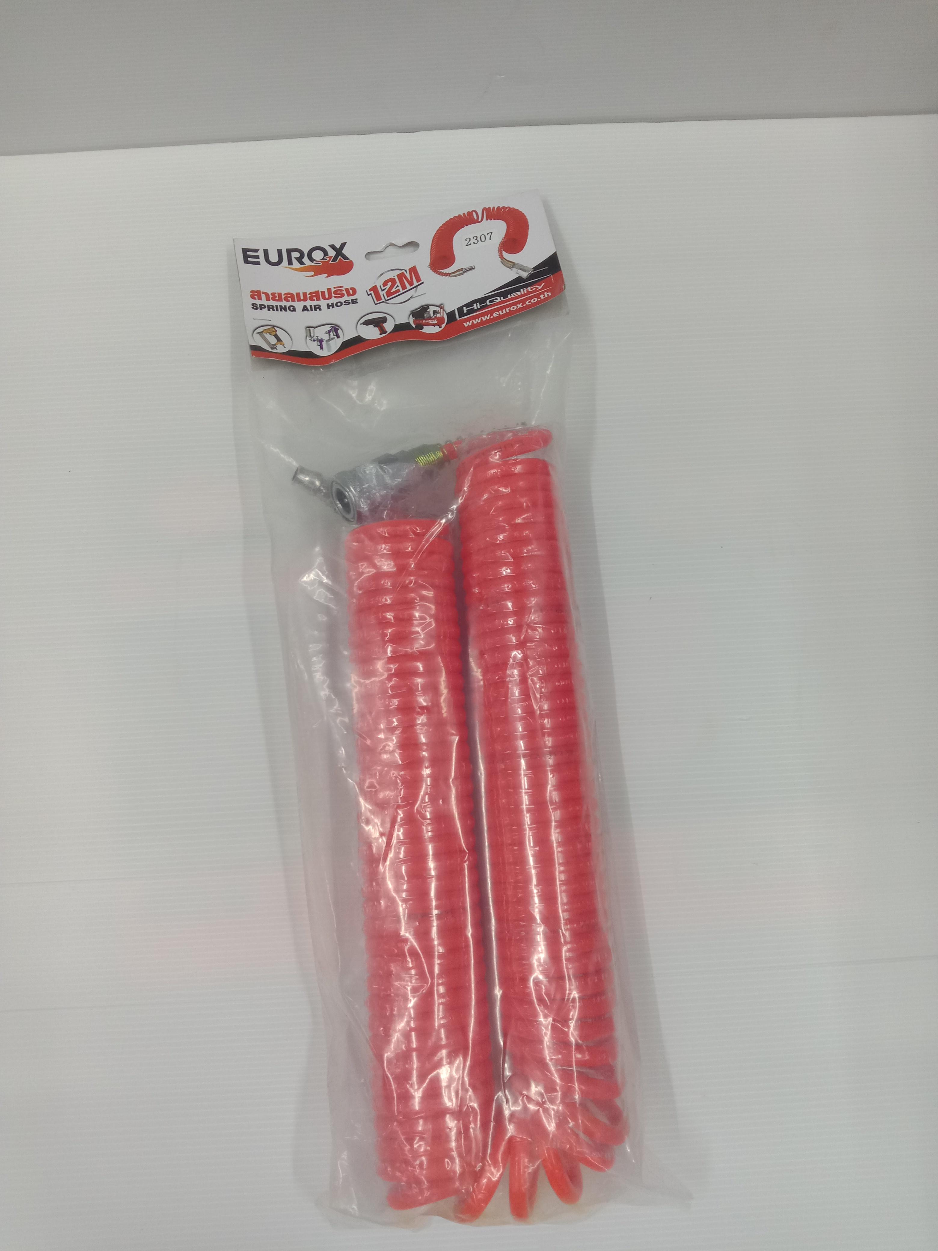 EUROX สายลมสปริง 5x8 สีส้ม 12 ม.