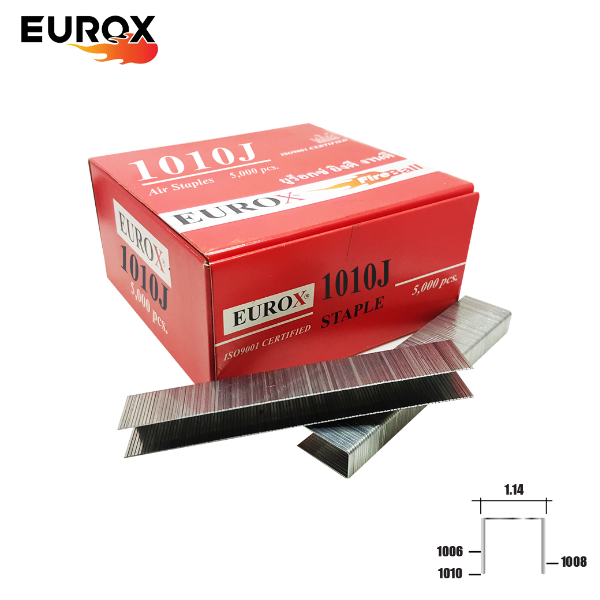 EUROX ตะปูยิงขาคู่ 1010J EUROX ตะปูยิงขาคู่ 1010J - ดำรงค์โฮมพลัส