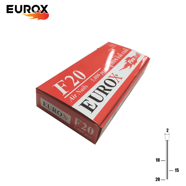 EUROX ตะปูยิงไม้ F20 EUROX ตะปูยิงไม้ F20 - ดำรงค์โฮมพลัส