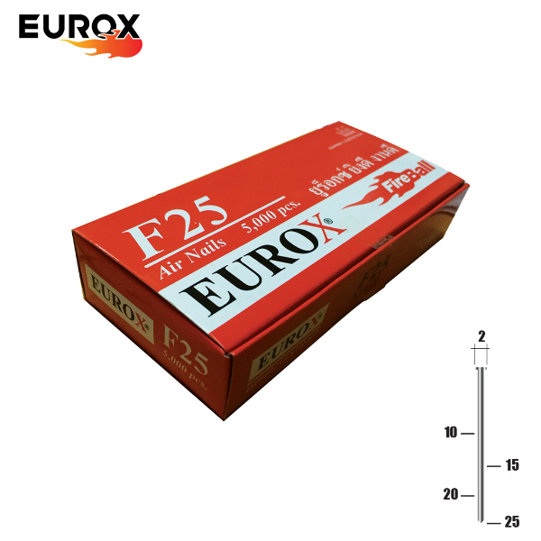 EUROX ตะปูยิงไม้ F25 EUROX ตะปูยิงไม้ F25 - ดำรงค์โฮมพลัส