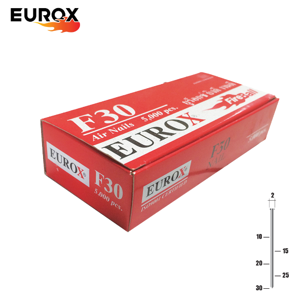 EUROX ตะปูยิงไม้ F30 EUROX ตะปูยิงไม้ F30 - ดำรงค์โฮมพลัส