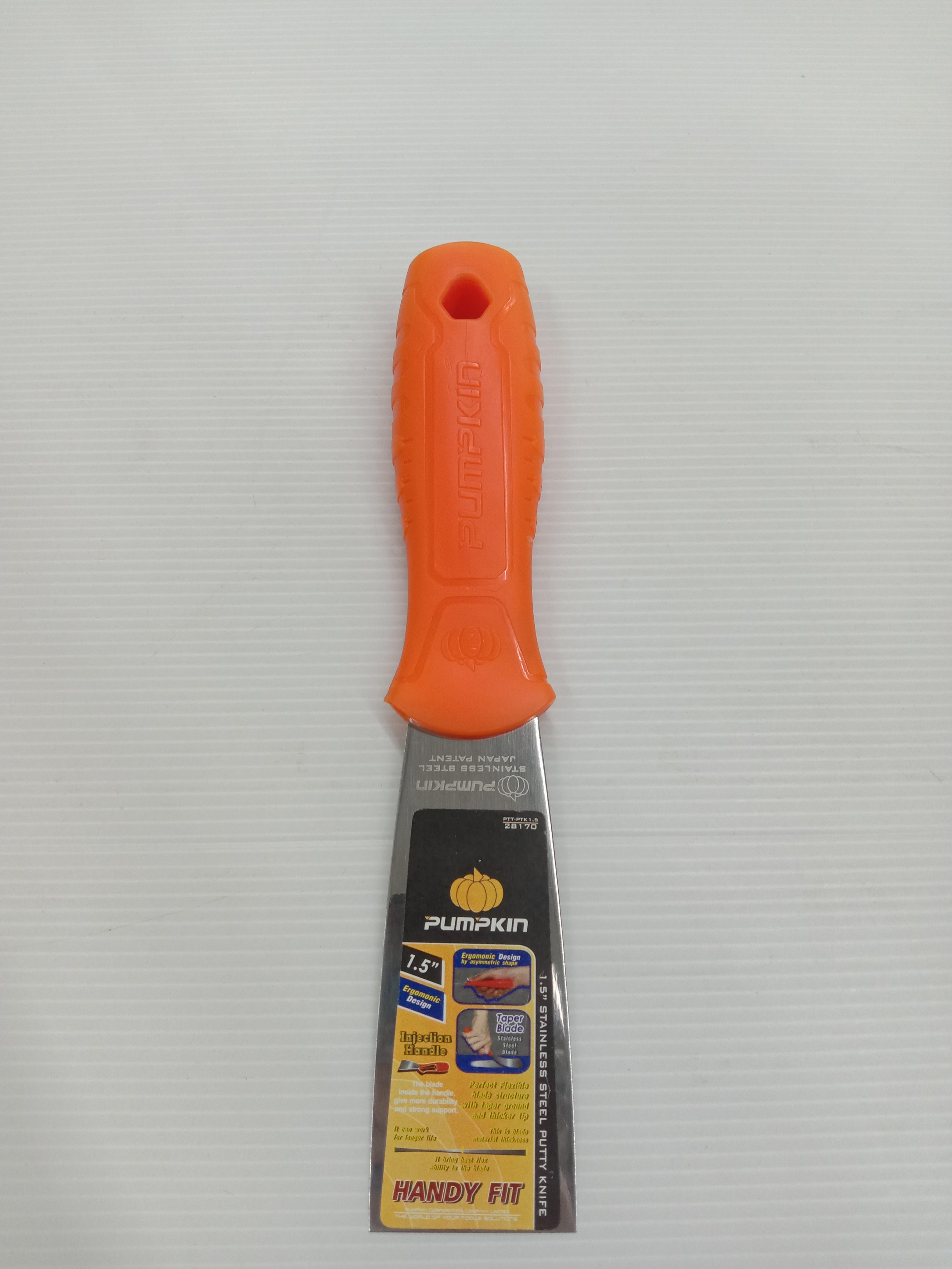 PUMPKIN เกียงโป้วสีสแตนเลสอย่างดี PTT-PTK1.5 PUMPKIN เกียงโป้วสีสแตนเลสอย่างดี PTT-PTK1.5 - ดำรงค์โฮมพลัส