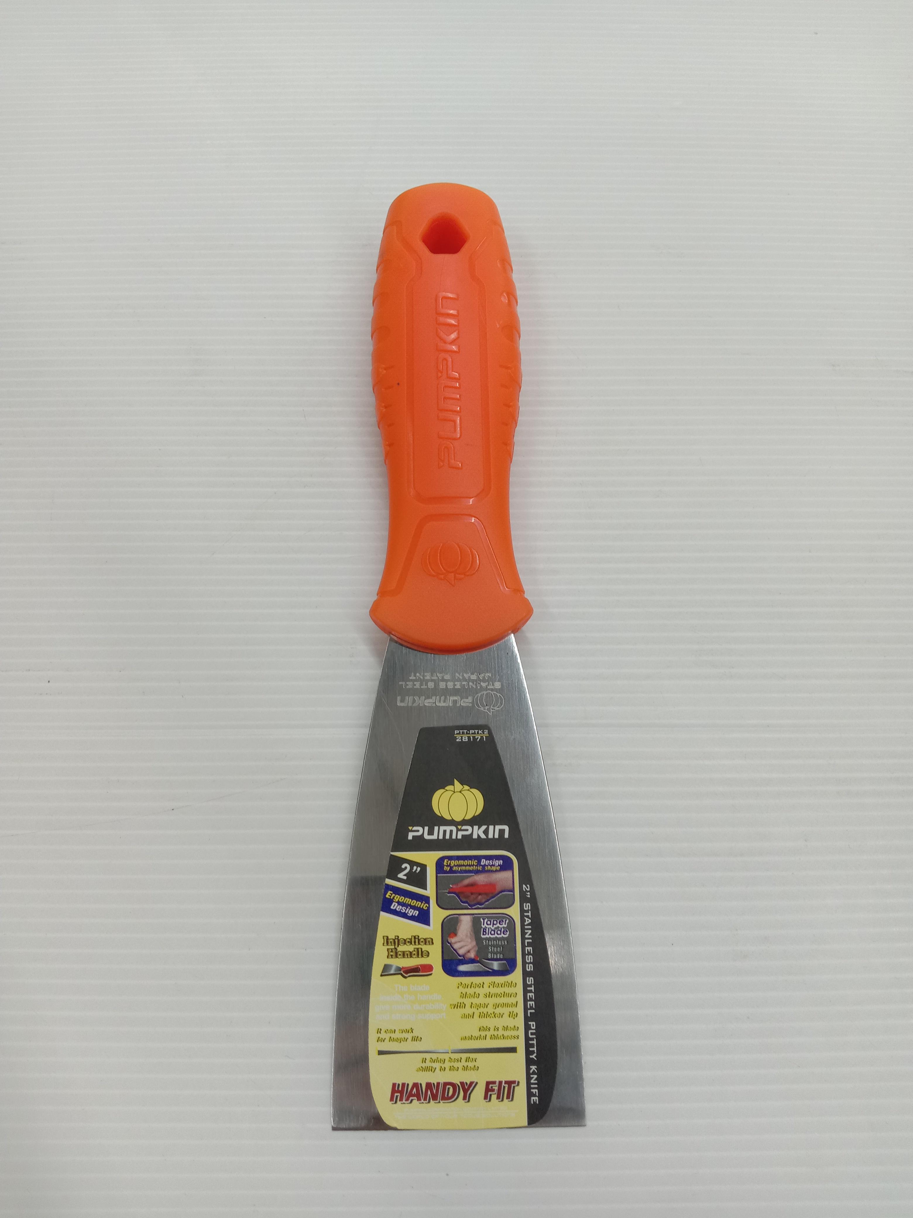 PUMPKIN เกียงโป้วสีสแตนเลสอย่างดี PTT-PTK2 PUMPKIN เกียงโป้วสีสแตนเลสอย่างดี PTT-PTK2 - ดำรงค์โฮมพลัส