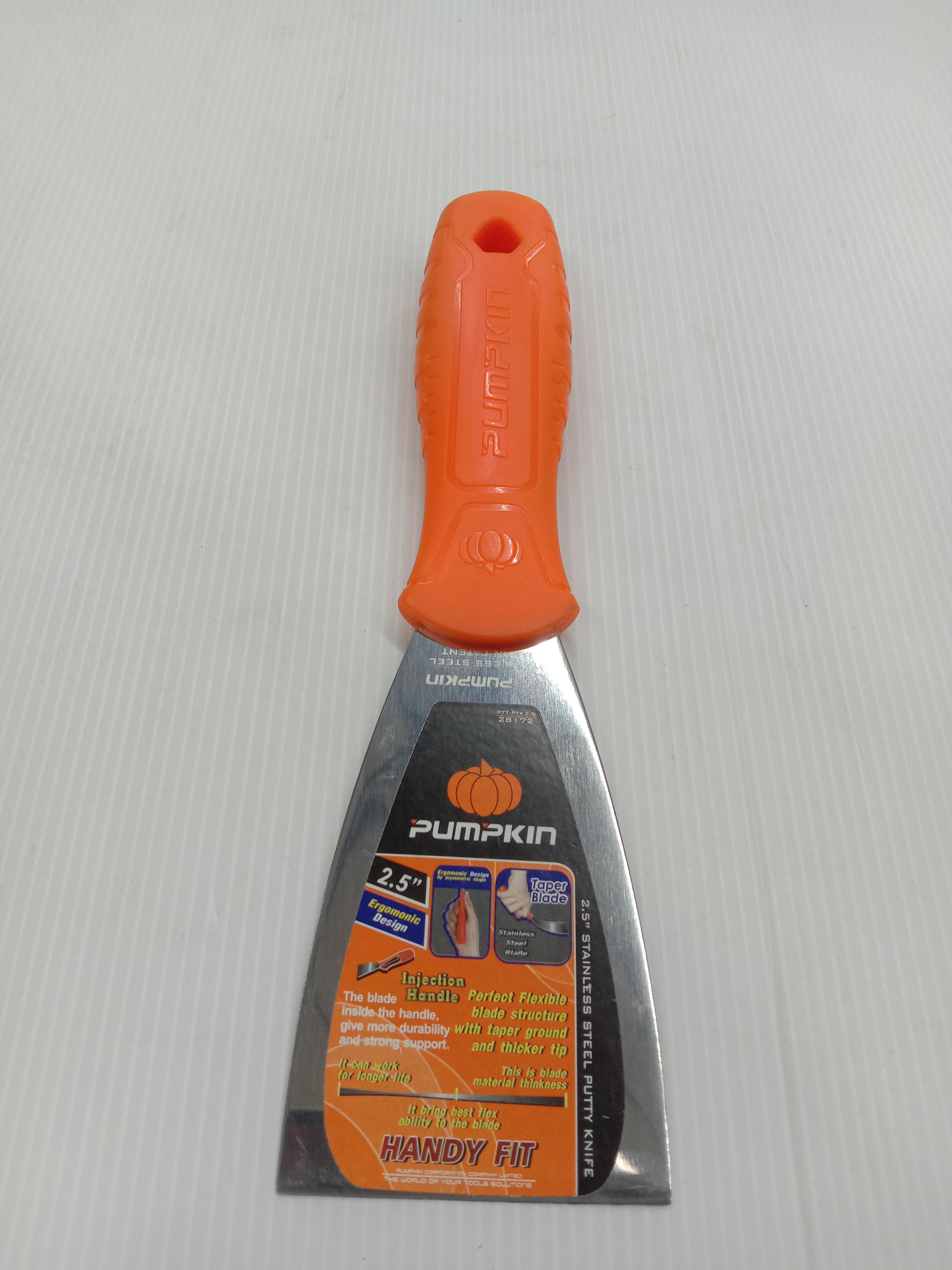 PUMPKIN เกียงโป้วสีสแตนเลสอย่างดี PTT-PTK2.5 PUMPKIN เกียงโป้วสีสแตนเลสอย่างดี PTT-PTK2.5 - ดำรงค์โฮมพลัส
