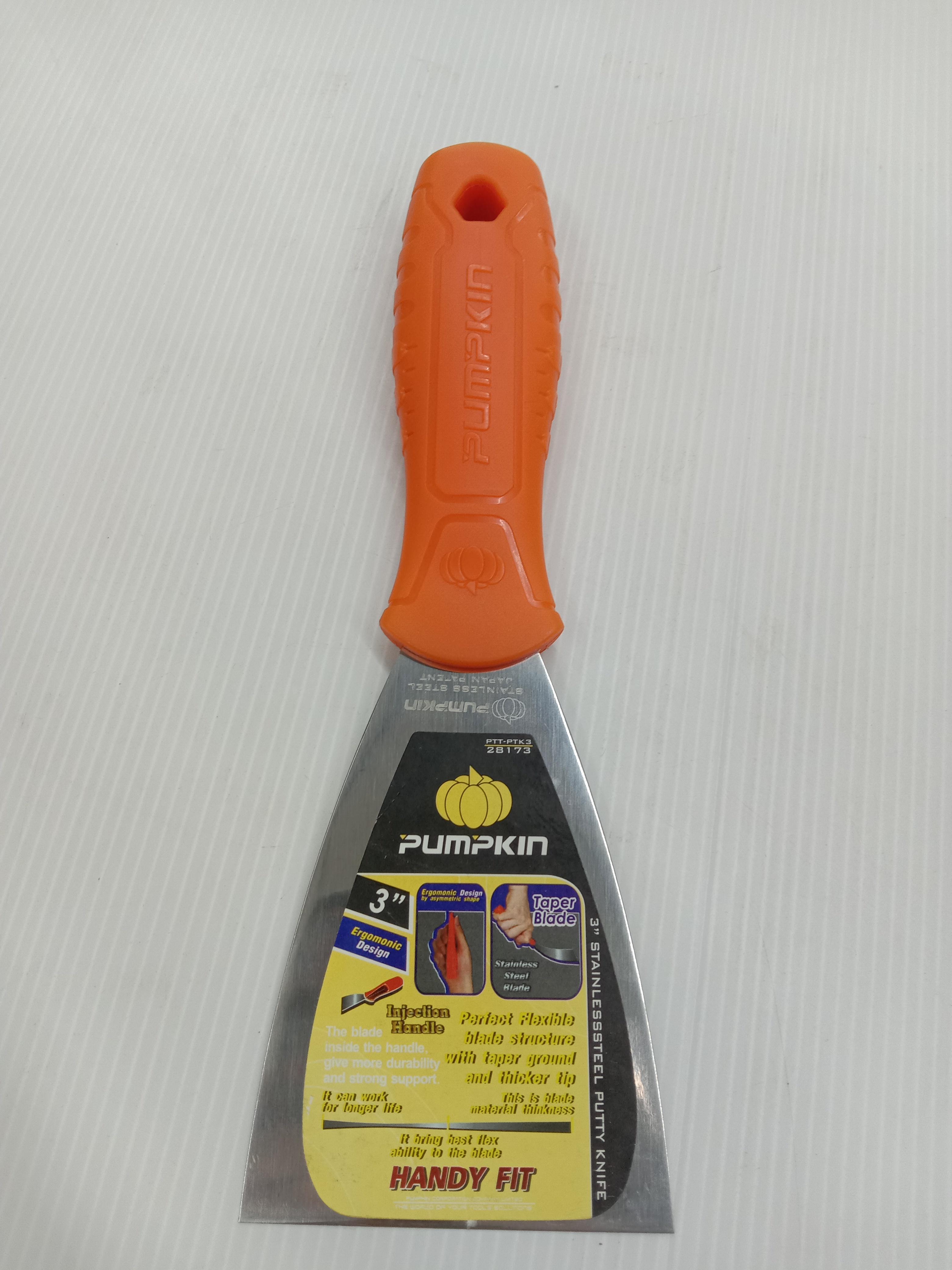 PUMPKIN เกียงโป้วสีสแตนเลสอย่างดี PTT-PTK3 PUMPKIN เกียงโป้วสีสแตนเลสอย่างดี PTT-PTK3 - ดำรงค์โฮมพลัส