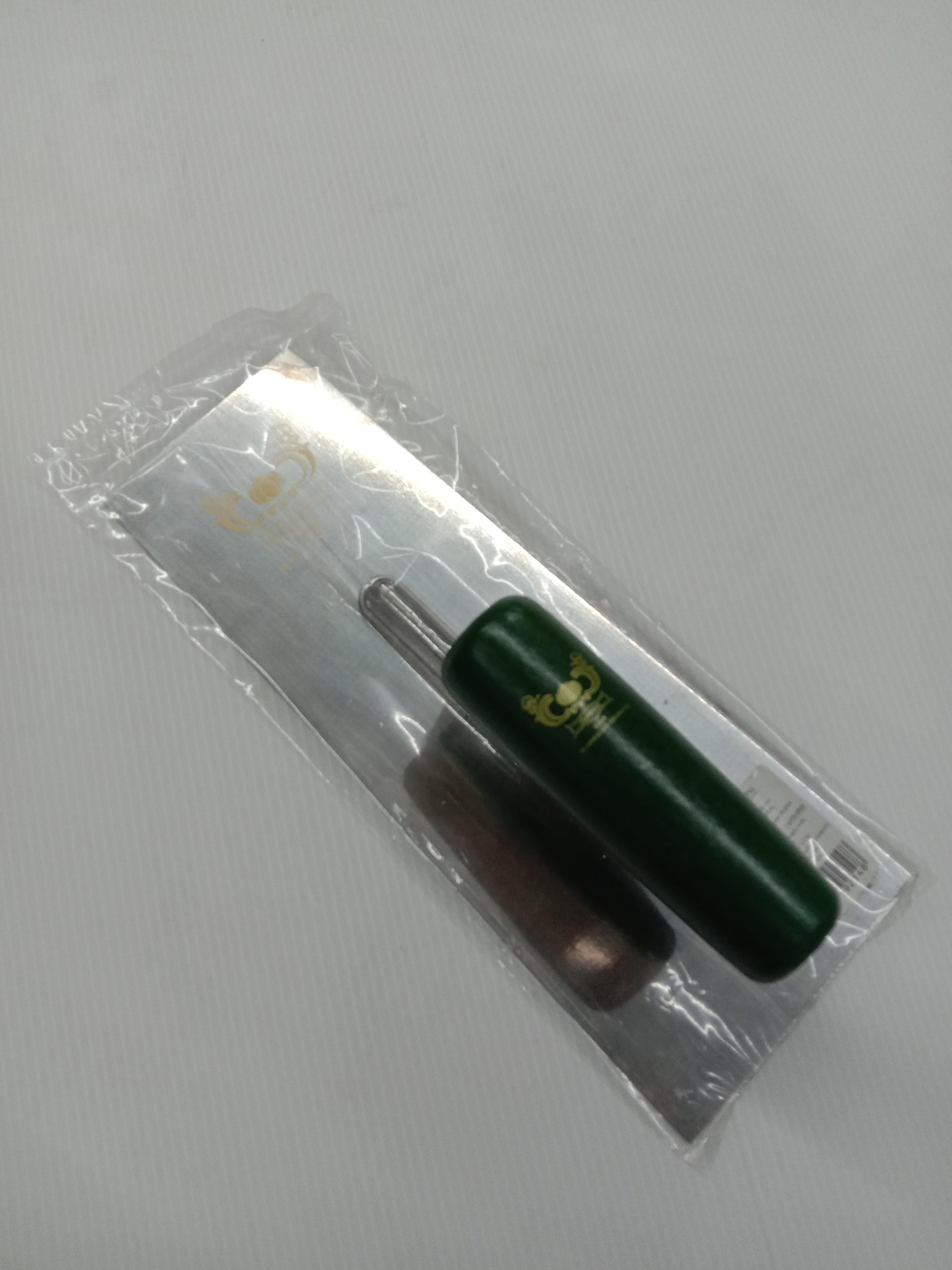 PUMPKIN เกียงสี่เหลี่ยมขัดมันสแตนเลส ด้ามเขียว PTT-11SPW