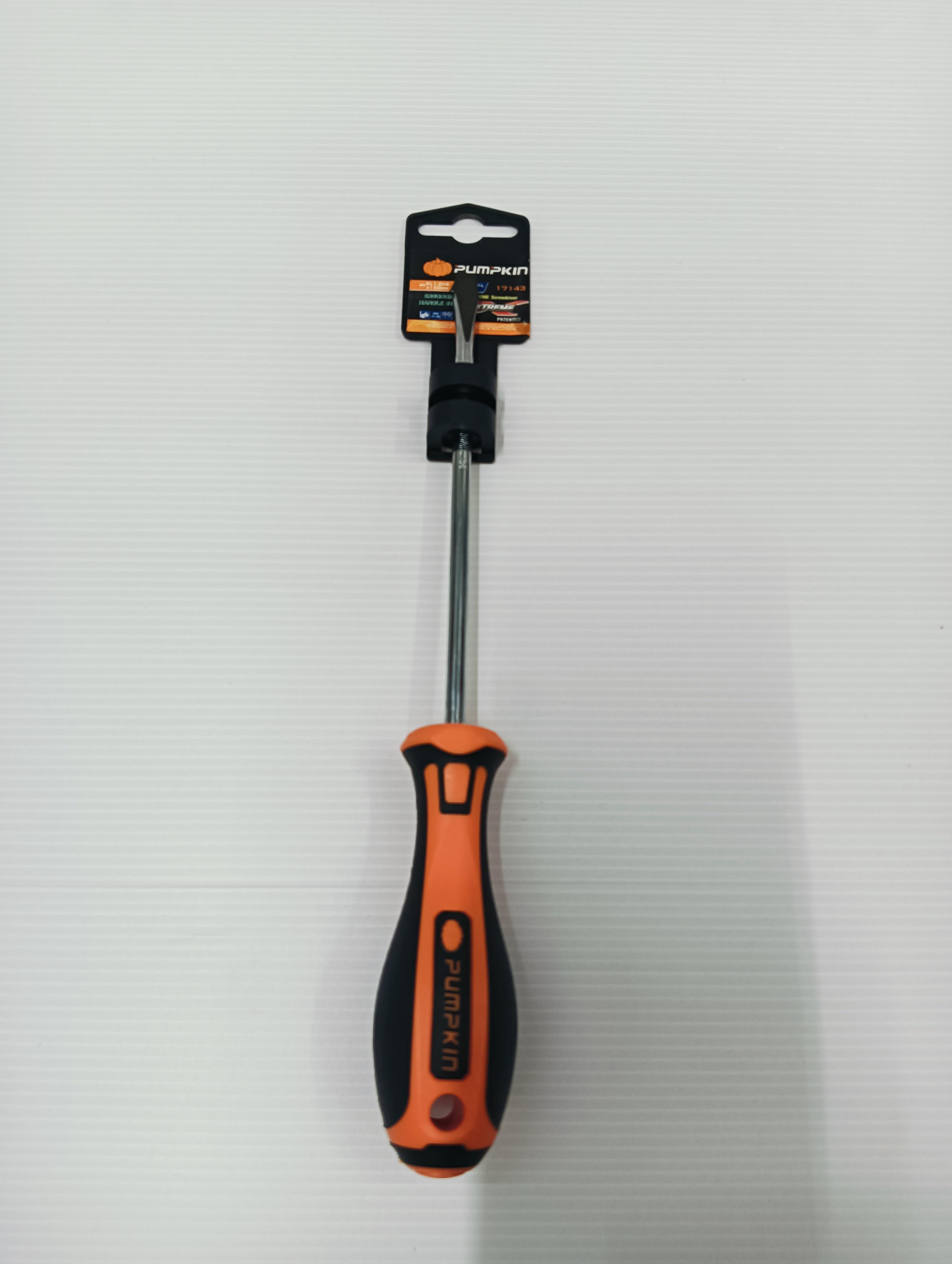 PUMPKIN ไขควงด้ามยาง รุ่น XTREME SL1.0x6x150mm(-) PUMPKIN ไขควงด้ามยาง รุ่น XTREME SL1.0x6x150mm(-) - ดำรงค์โฮมพลัส