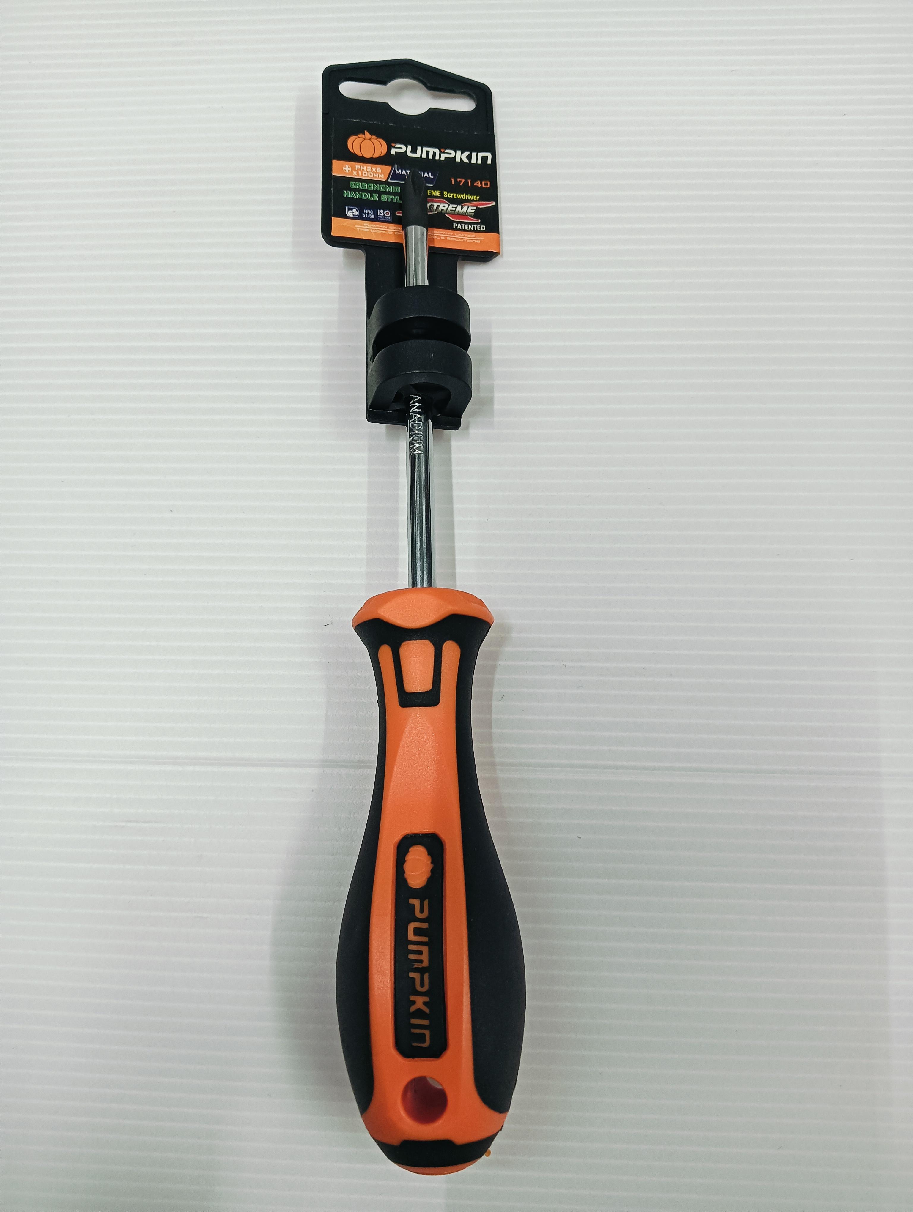 PUMPKIN ไขควงหัวทะลุ รุ่น XTREME SL6.5x100mm(-) PUMPKIN ไขควงหัวทะลุ รุ่น XTREME SL6.5x100mm(-) - ดำรงค์โฮมพลัส