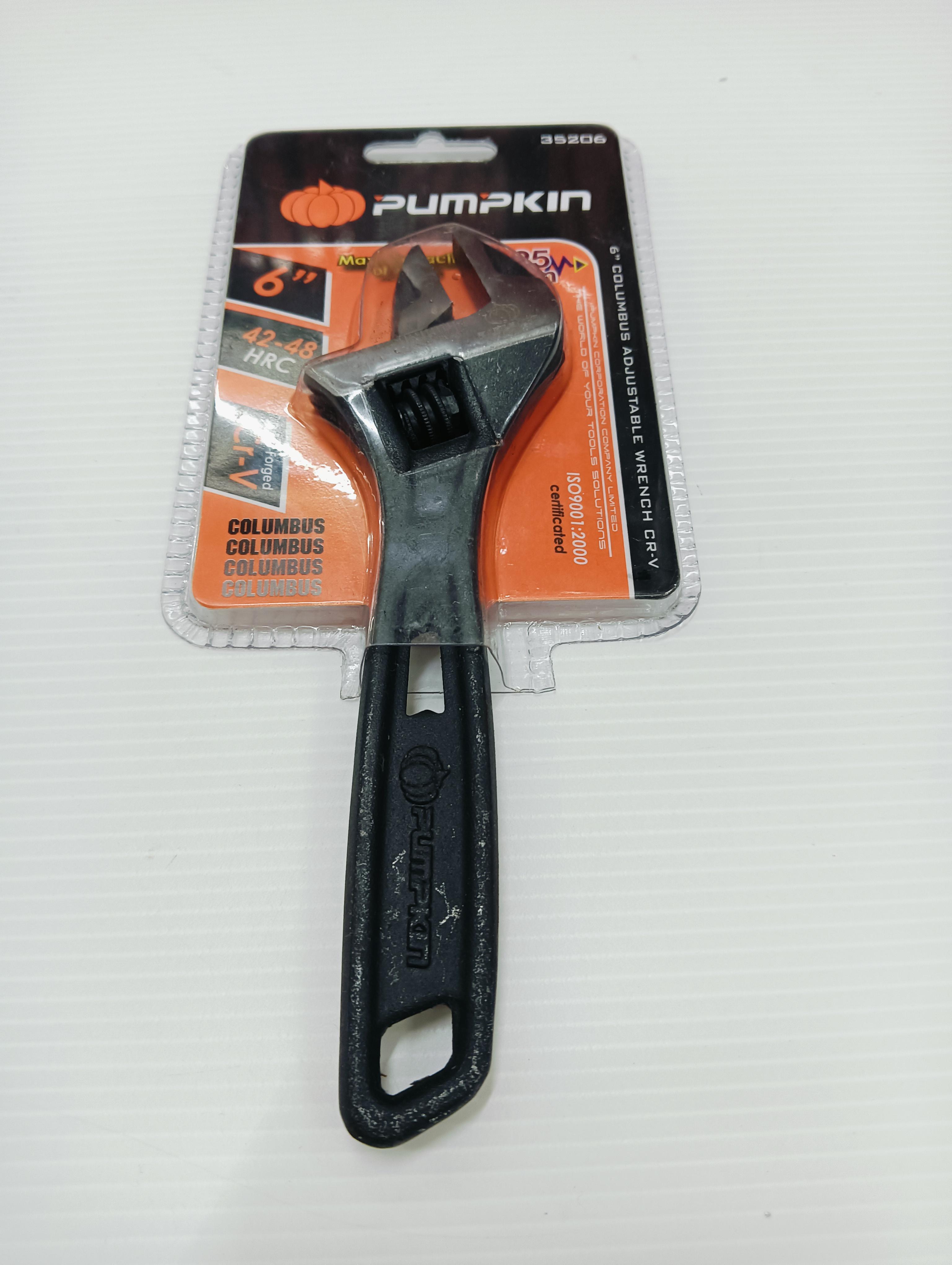 PUMPKIN กุญแจเลื่อน Cr-V COLUMBUS 6 PUMPKIN กุญแจเลื่อน Cr-V COLUMBUS 6 - ดำรงค์โฮมพลัส