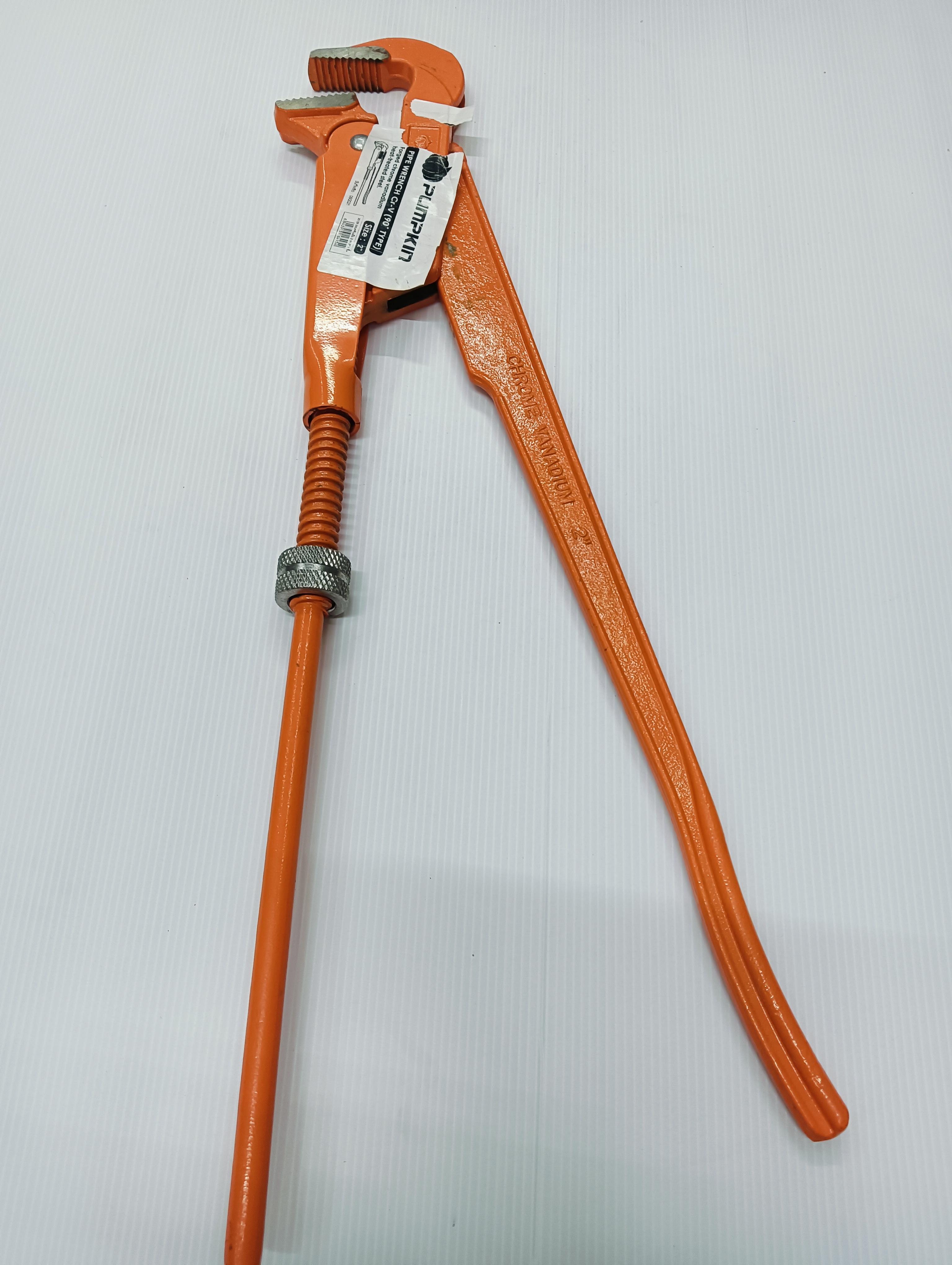 PUMPKIN ประแจจับแป๊ป2ขา 2 รุ่นCr-V (ตัวสีส้ม)