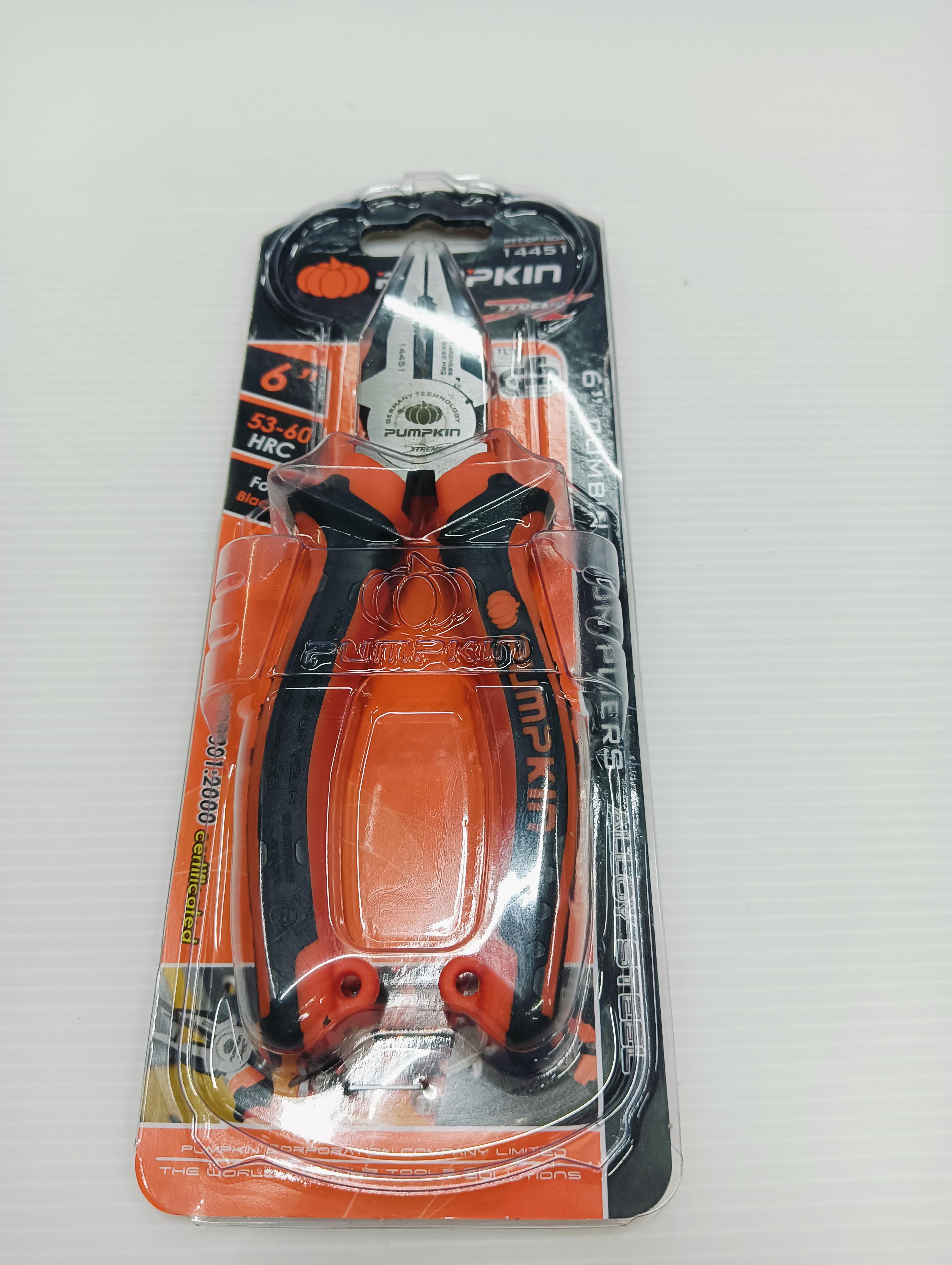 PUMPKIN คีมปากจิ้งจก 7นิ้ว PTT-CP180A PUMPKIN คีมปากจิ้งจก 7นิ้ว PTT-CP180A - ดำรงค์โฮมพลัส