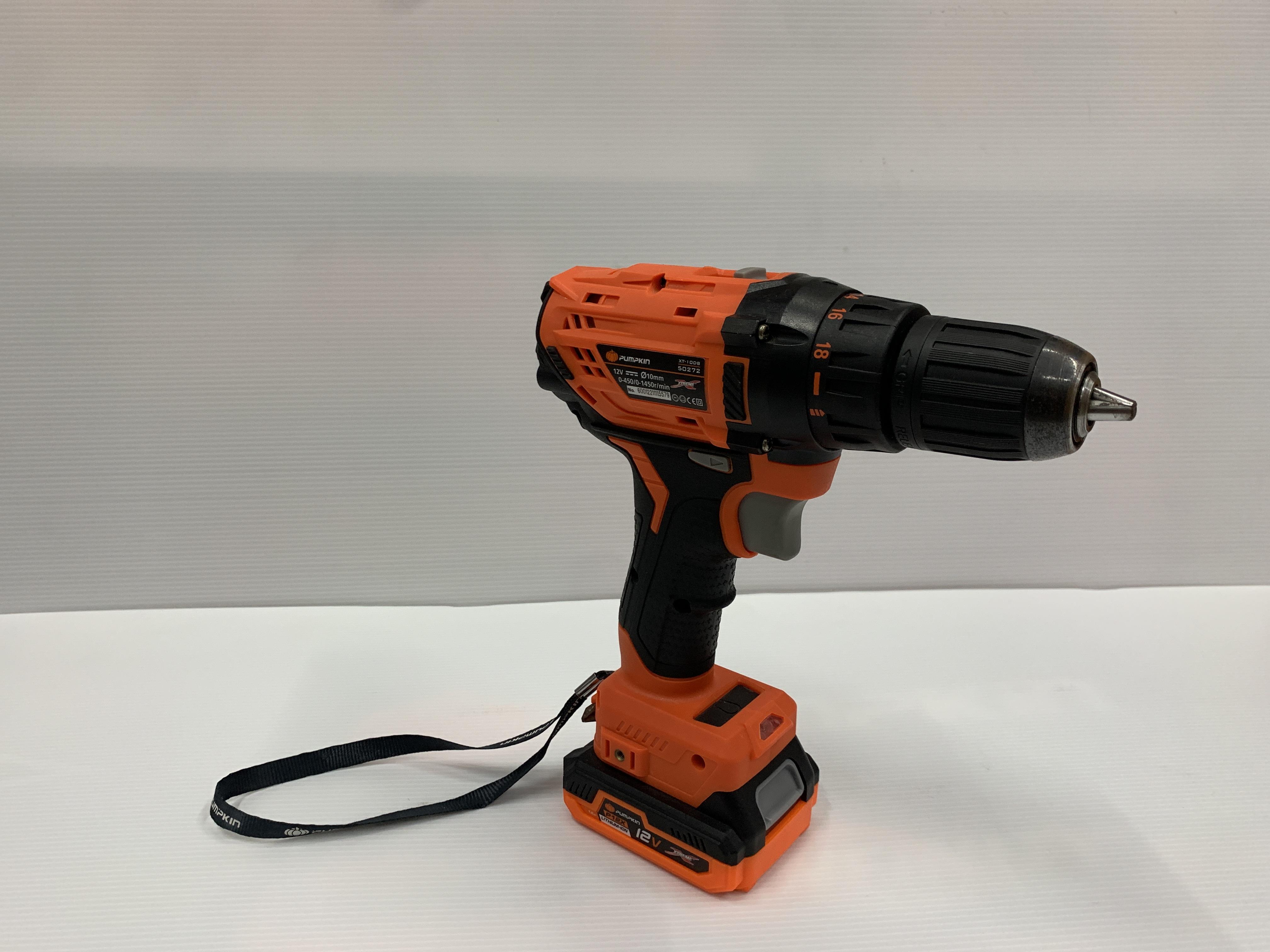 PUMPKIN สว่านไร้สาย 10มม. 50272 Li-ion XT-10DB XTREME 12V
