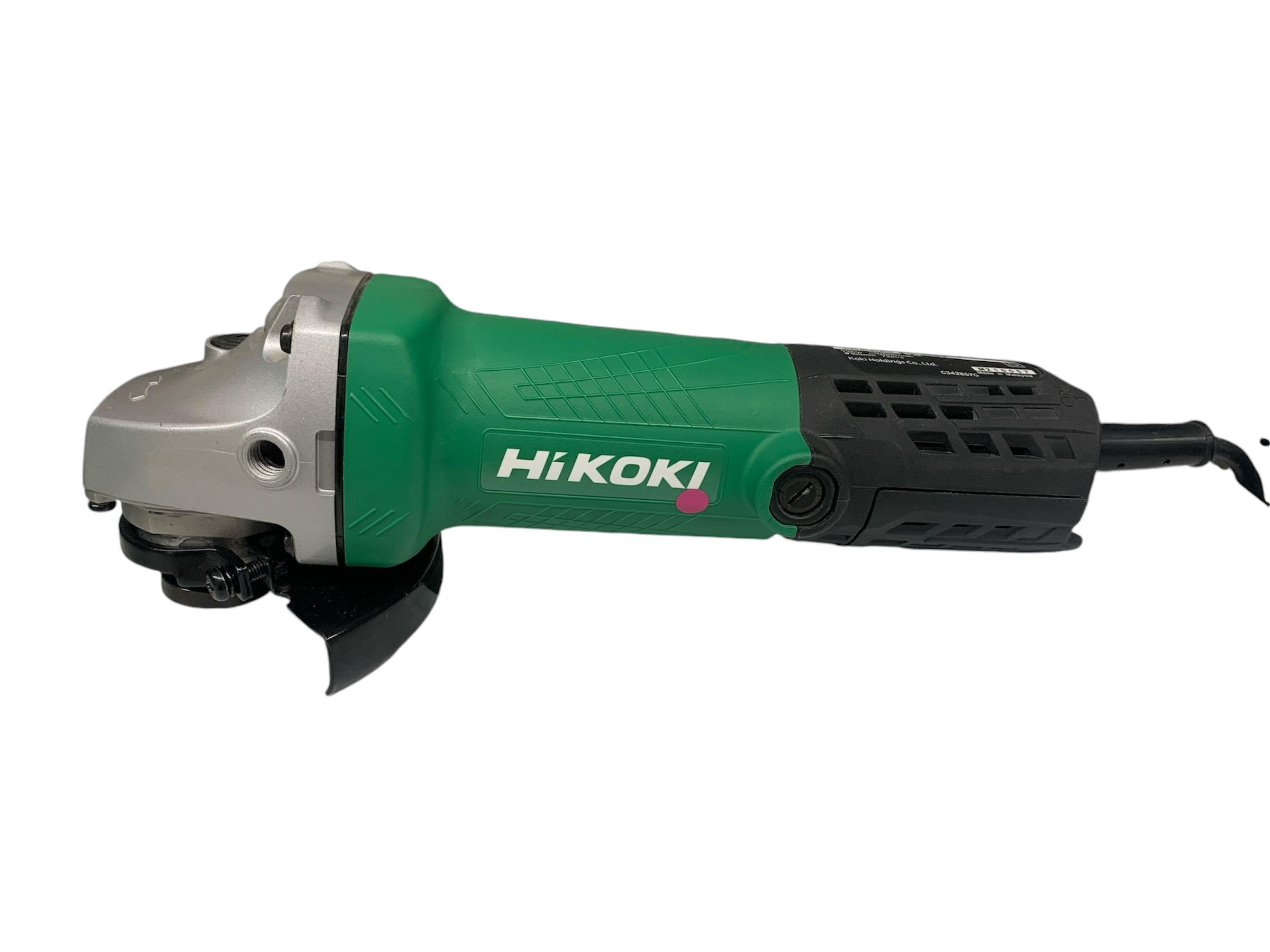 HIKOKI เครื่องเจียร์ 4 นิ้ว กำลังไฟ รุ่น G10ST + ด้ามจับ 796425 720W