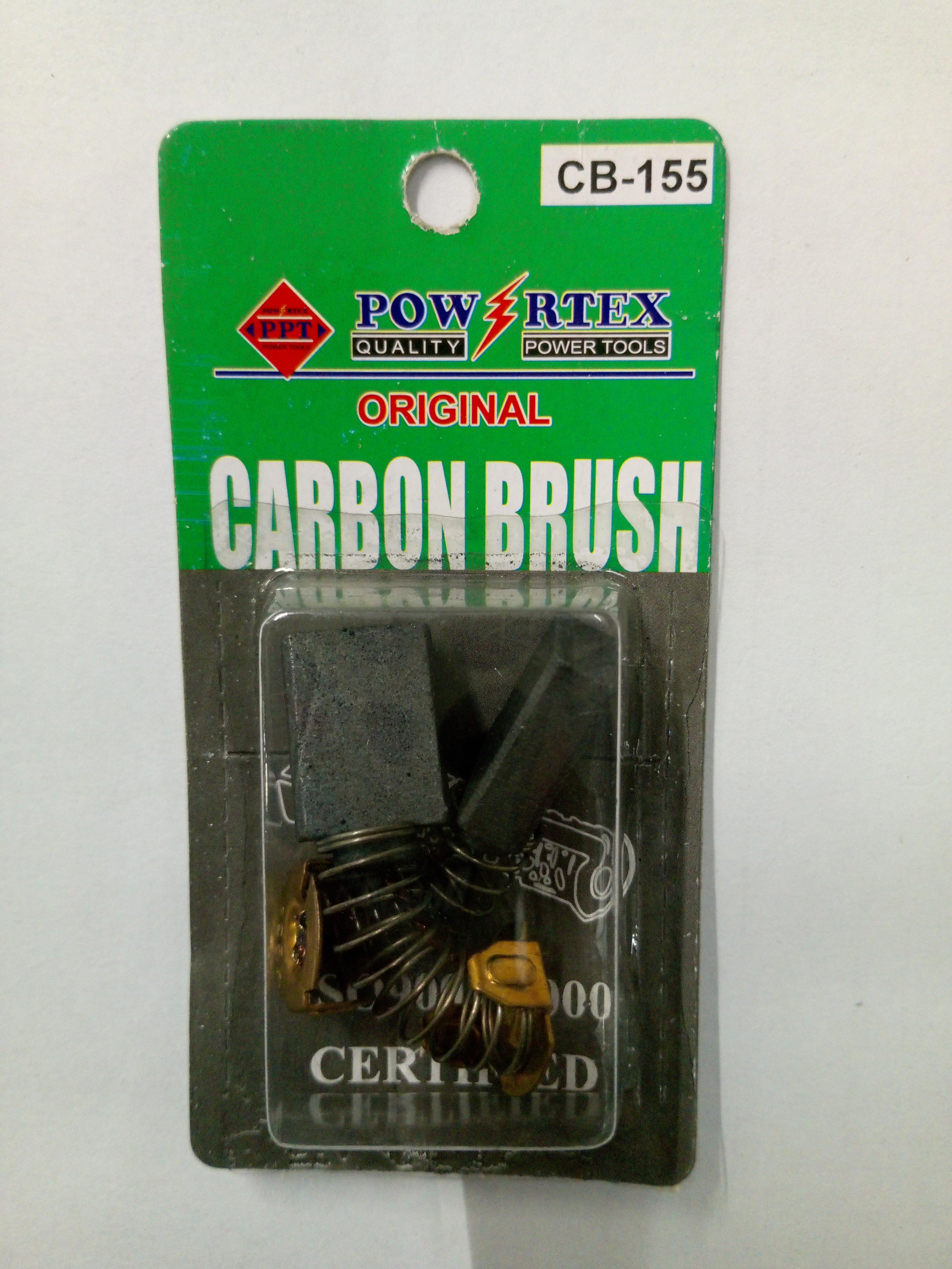 แปรงถ่าน CARBON BRUSH CB-155 แปรงถ่าน CARBON BRUSH CB-155 - ดำรงค์โฮมพลัส