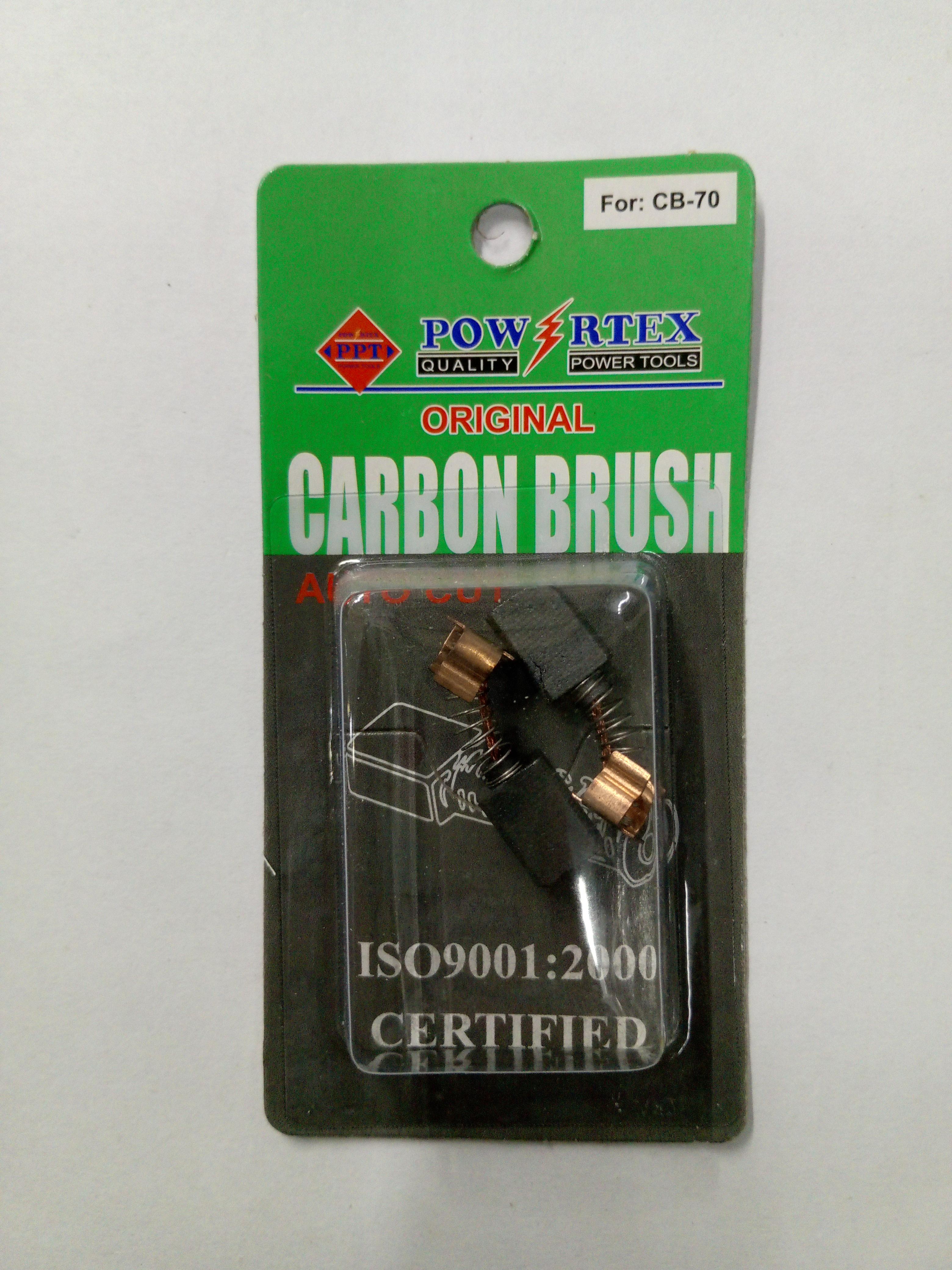 แปรงถ่าน CARBON BRUSH CB-70 แปรงถ่าน CARBON BRUSH CB-70 - ดำรงค์โฮมพลัส