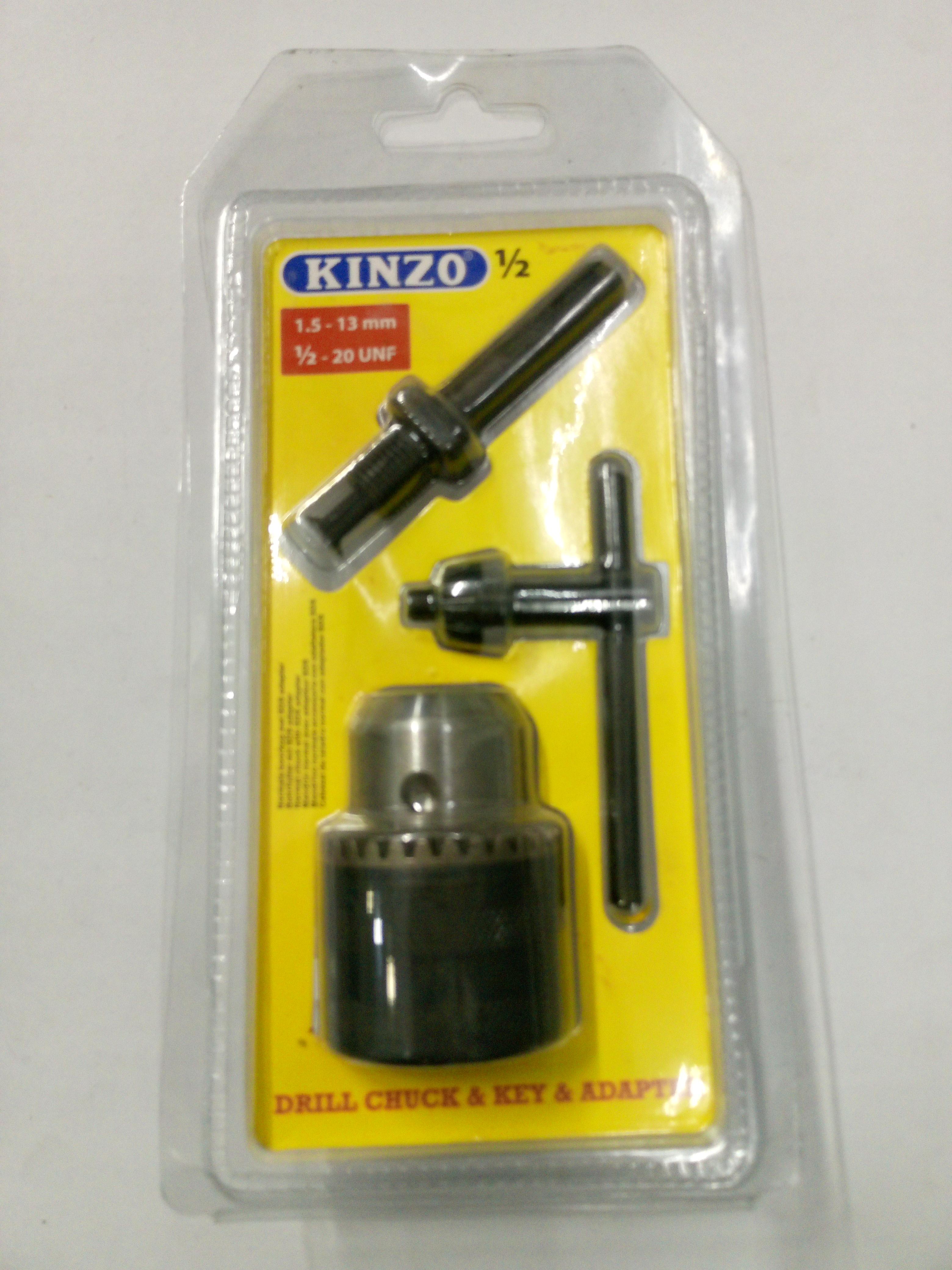 หัวสว่านรูเกลียวพร้อมอะแดปเตอร์ 1/2 KZ-00468