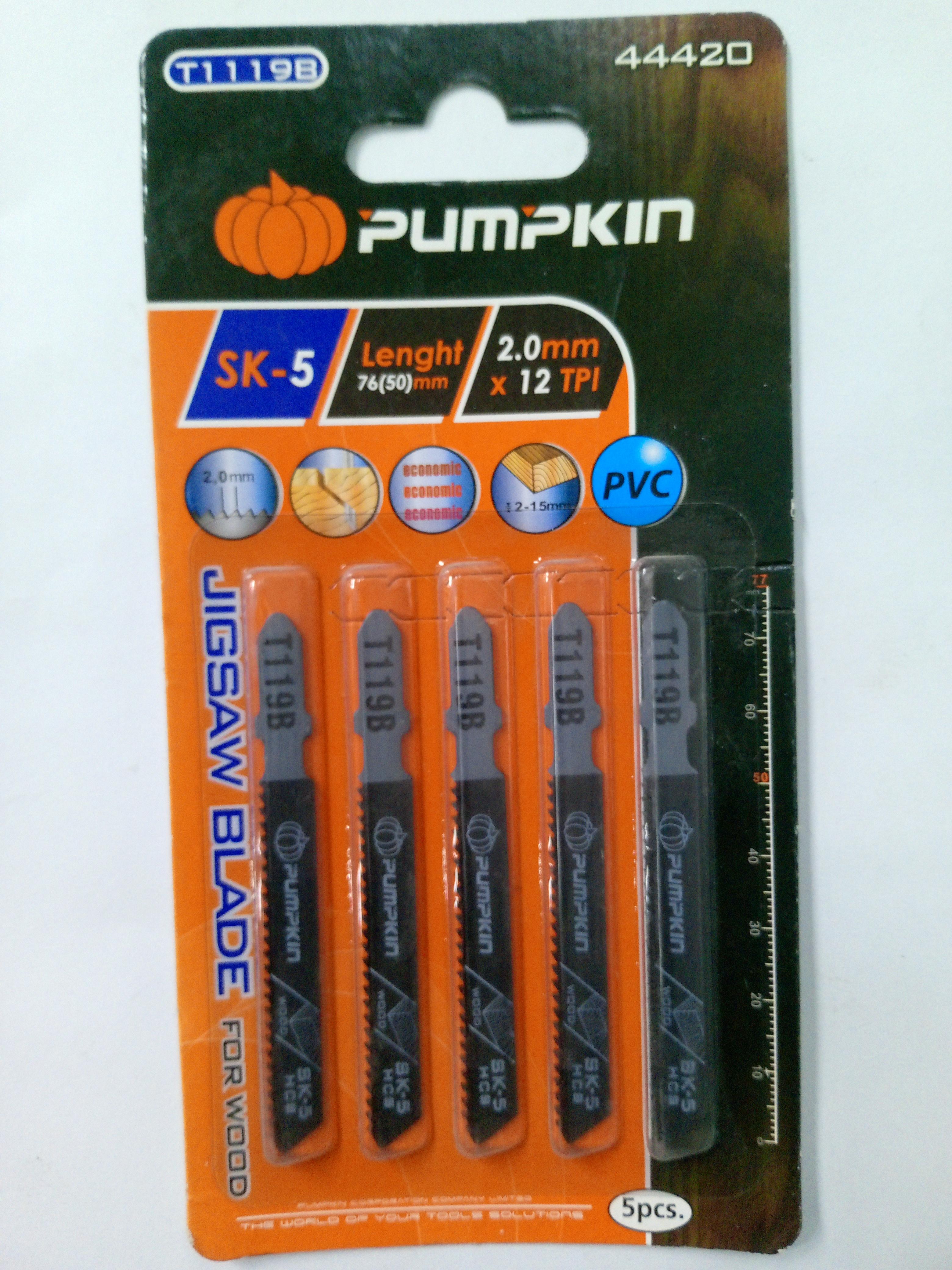 PUMPKIN ดอกสว่าน ใบเลื่อยจิ๊กซอว์ T1119B (FOR BOSCH) PUMPKIN ดอกสว่าน ใบเลื่อยจิ๊กซอว์ T1119B (FOR BOSCH) - ดำรงค์โฮมพลัส