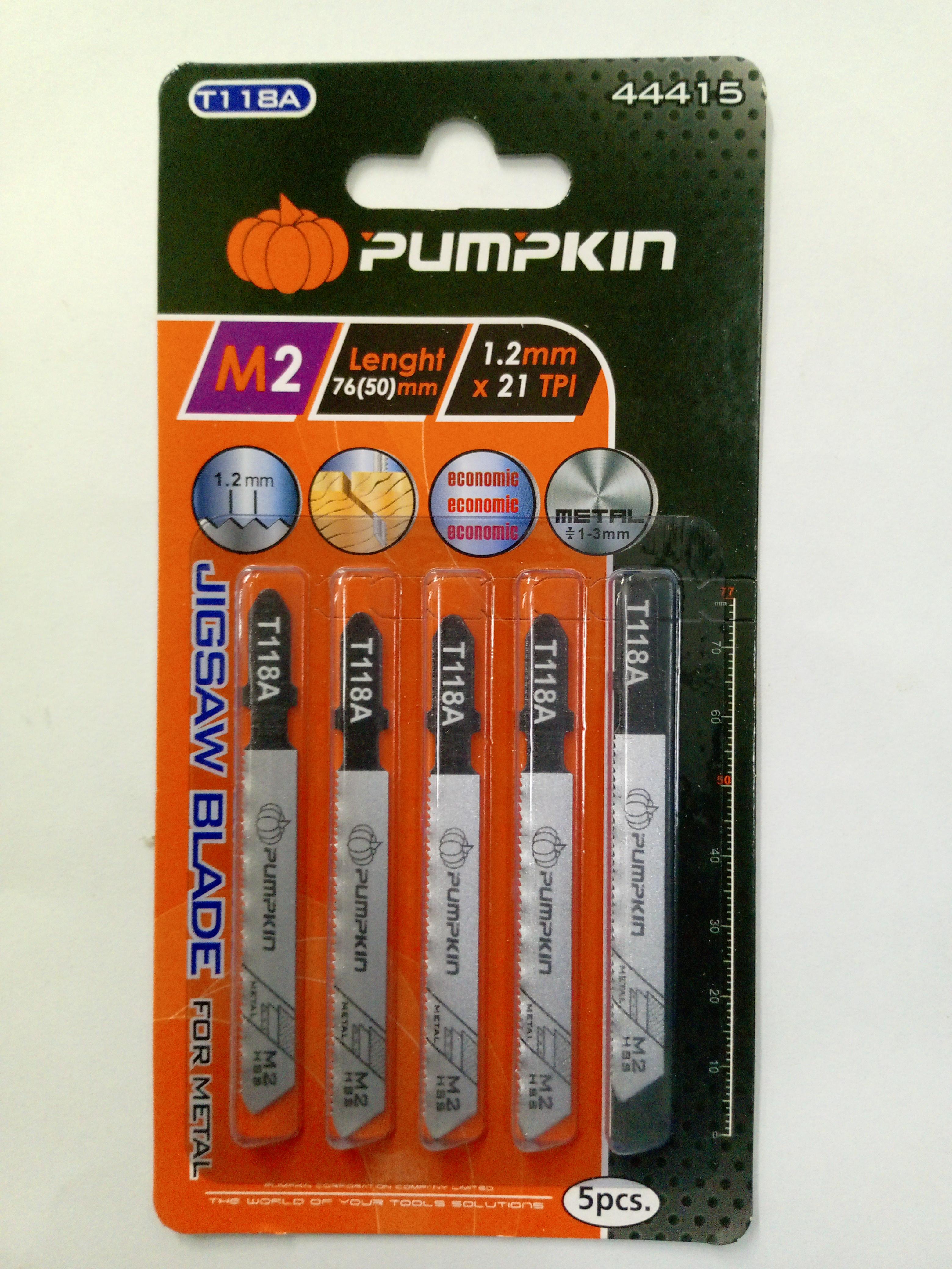 PUMPKIN ใบเลื่อยจิ๊กซอว์ T118A (FOR BOSCH) PUMPKIN ใบเลื่อยจิ๊กซอว์ T118A (FOR BOSCH) - ดำรงค์โฮมพลัส