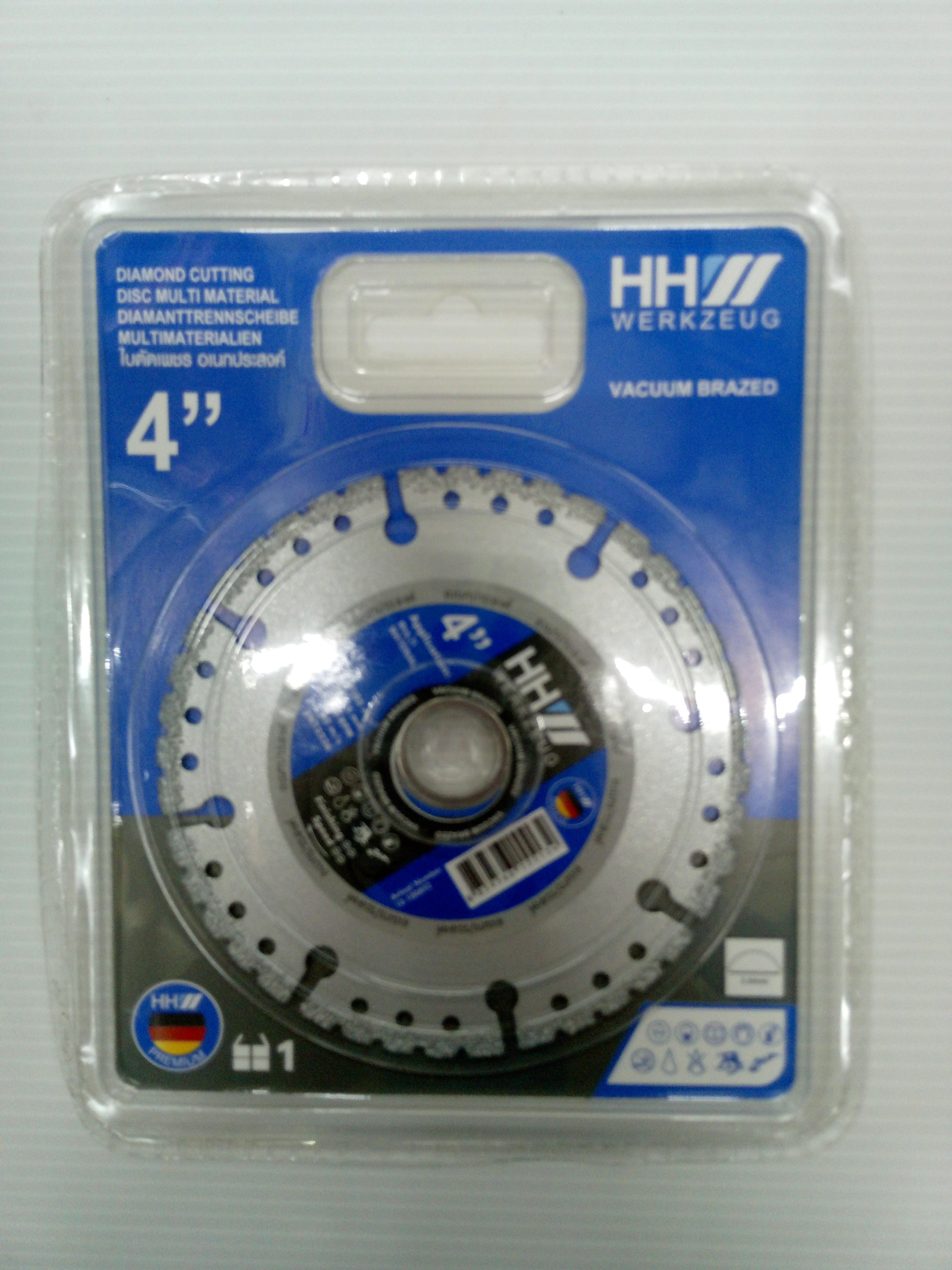 HHW ใบตัดเพชรอเนกประสงค์สูณญากาศ 4*105มม. HHW ใบตัดเพชรอเนกประสงค์สูณญากาศ 4*105มม. - ดำรงค์โฮมพลัส
