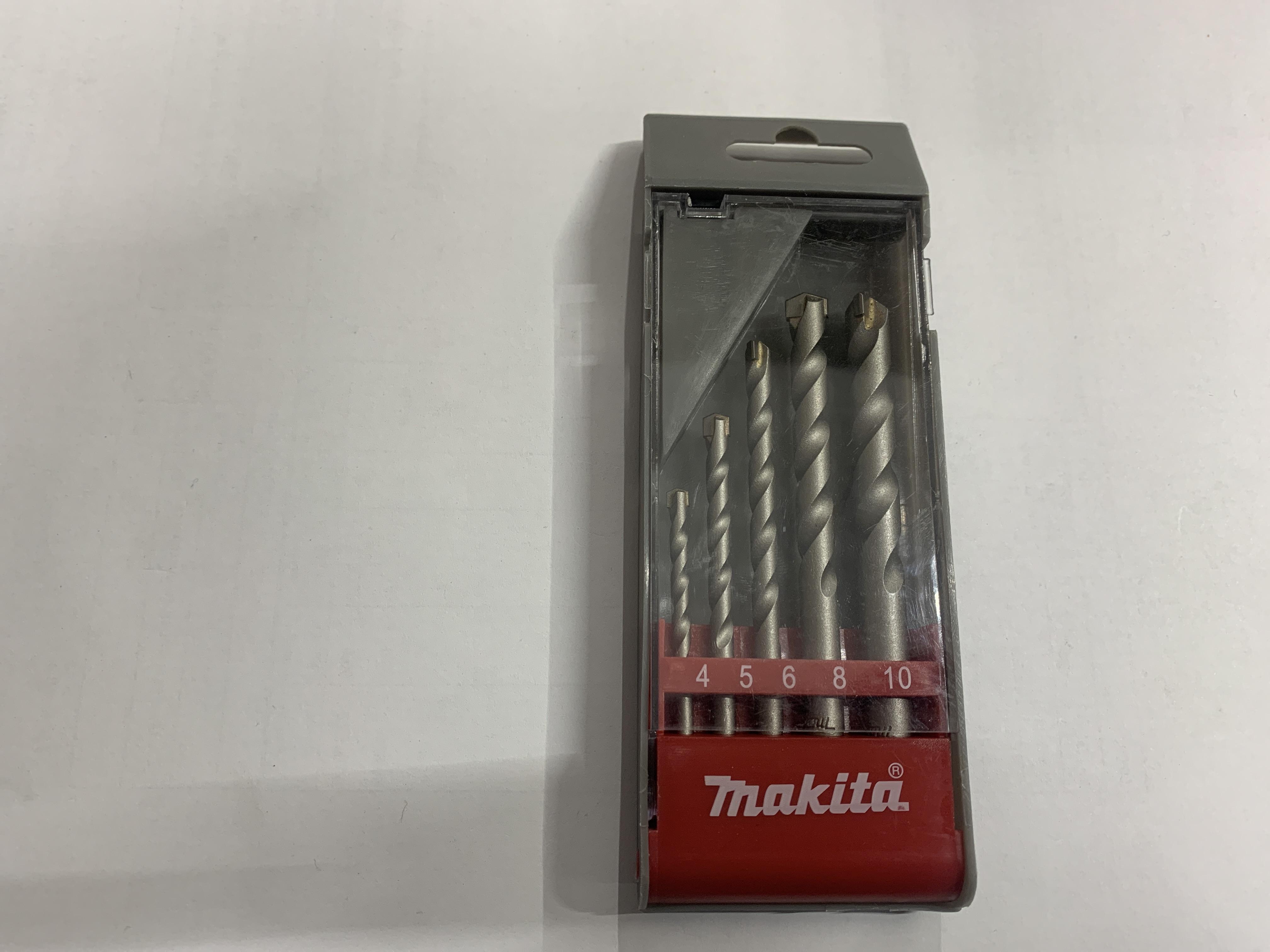MAKITA ดอกเจาะปูน ก้านตรง D-05175 (5ตัว/แพค) MAKITA ดอกเจาะปูน ก้านตรง D-05175 (5ตัว/แพค) - ดำรงค์โฮมพลัส