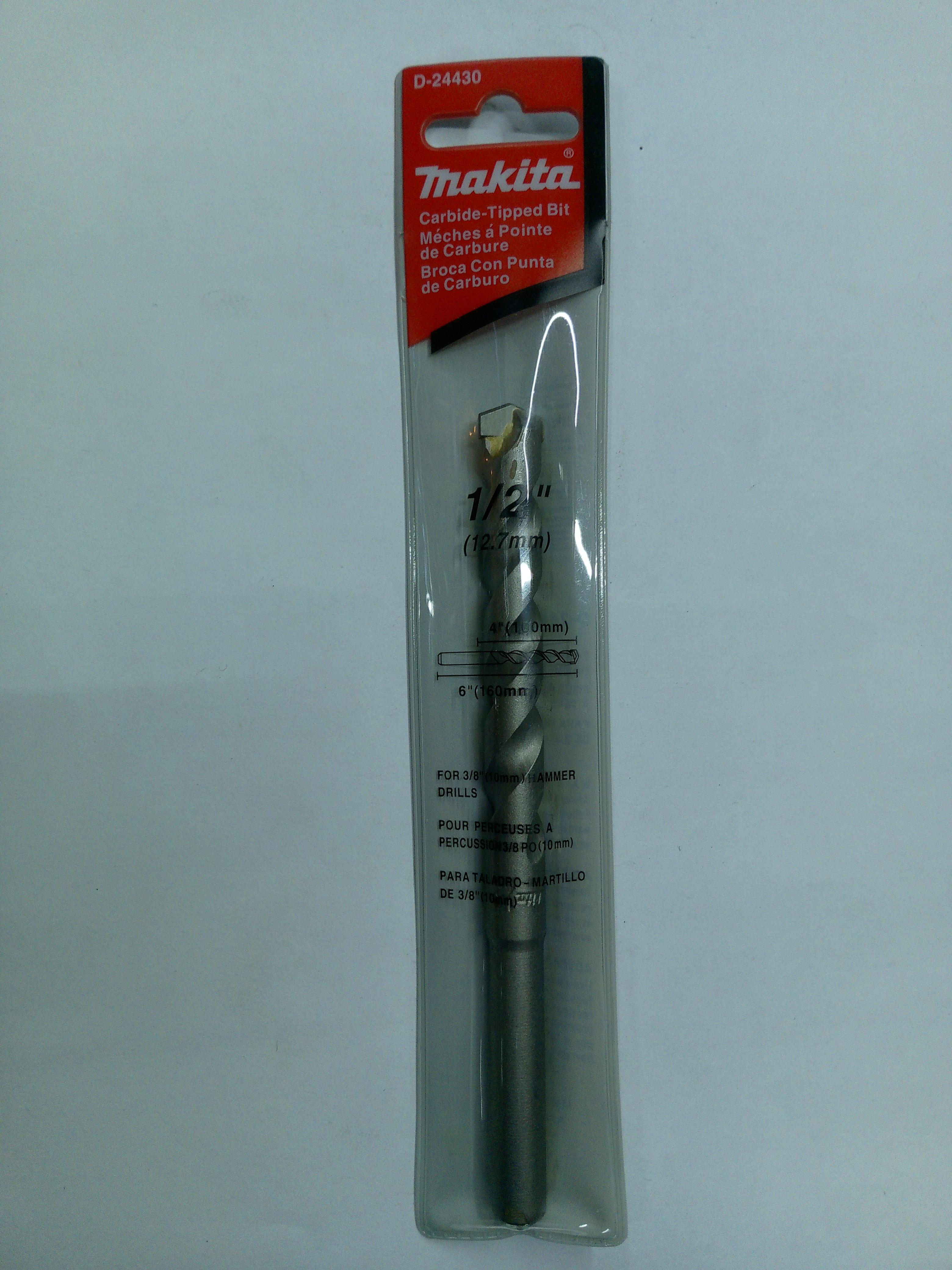 MAKITA ดอกเจาะปูน ก้านตรง D-24430 1/2 (12.7มม.)*6 MAKITA ดอกเจาะปูน ก้านตรง D-24430 1/2 (12.7มม.)*6 - ดำรงค์โฮมพลัส