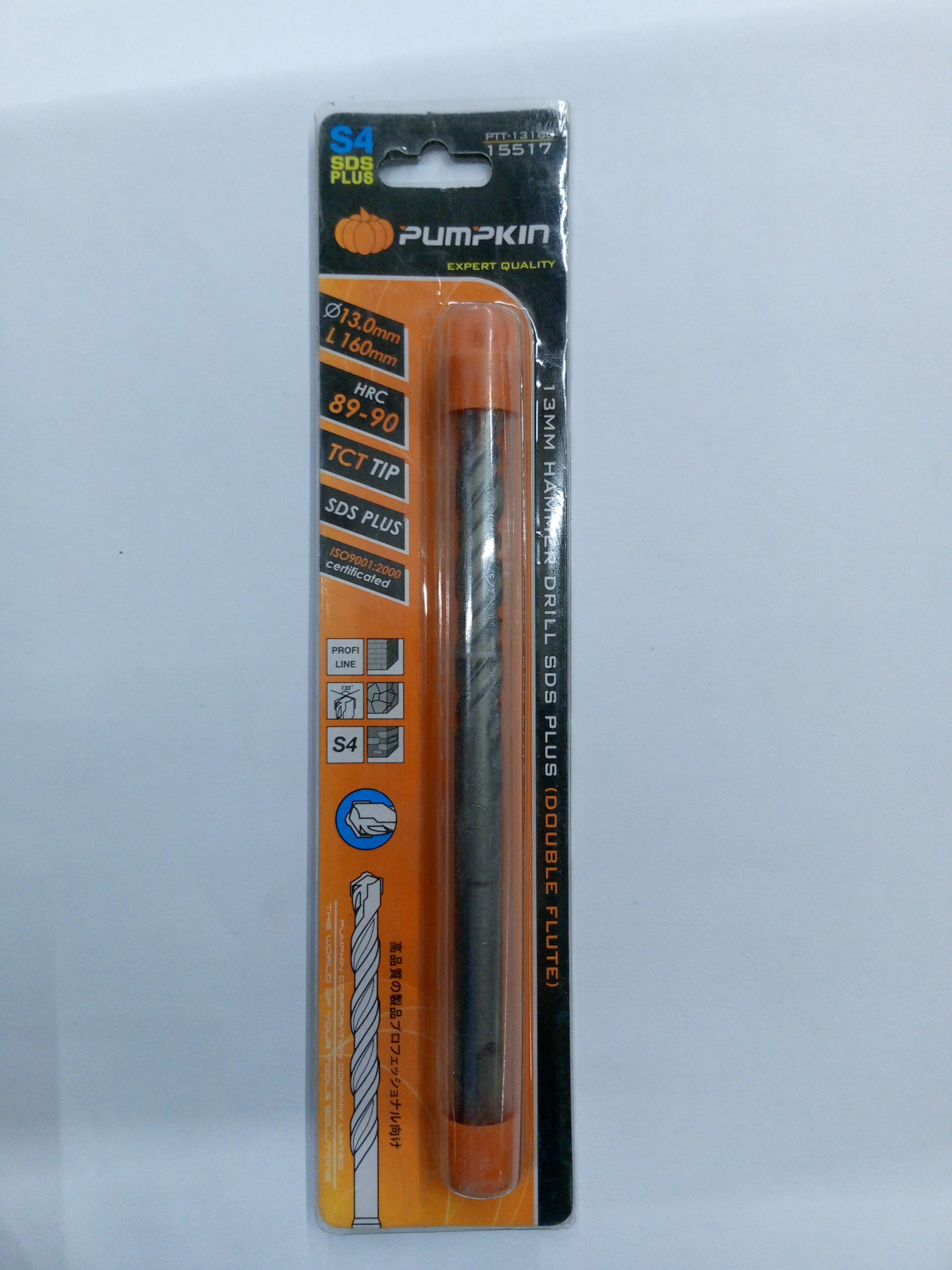 PUMPKIN ดอกสว่านโรตารี่ 13*160มม. PUMPKIN ดอกสว่านโรตารี่ 13*160มม. - ดำรงค์โฮมพลัส