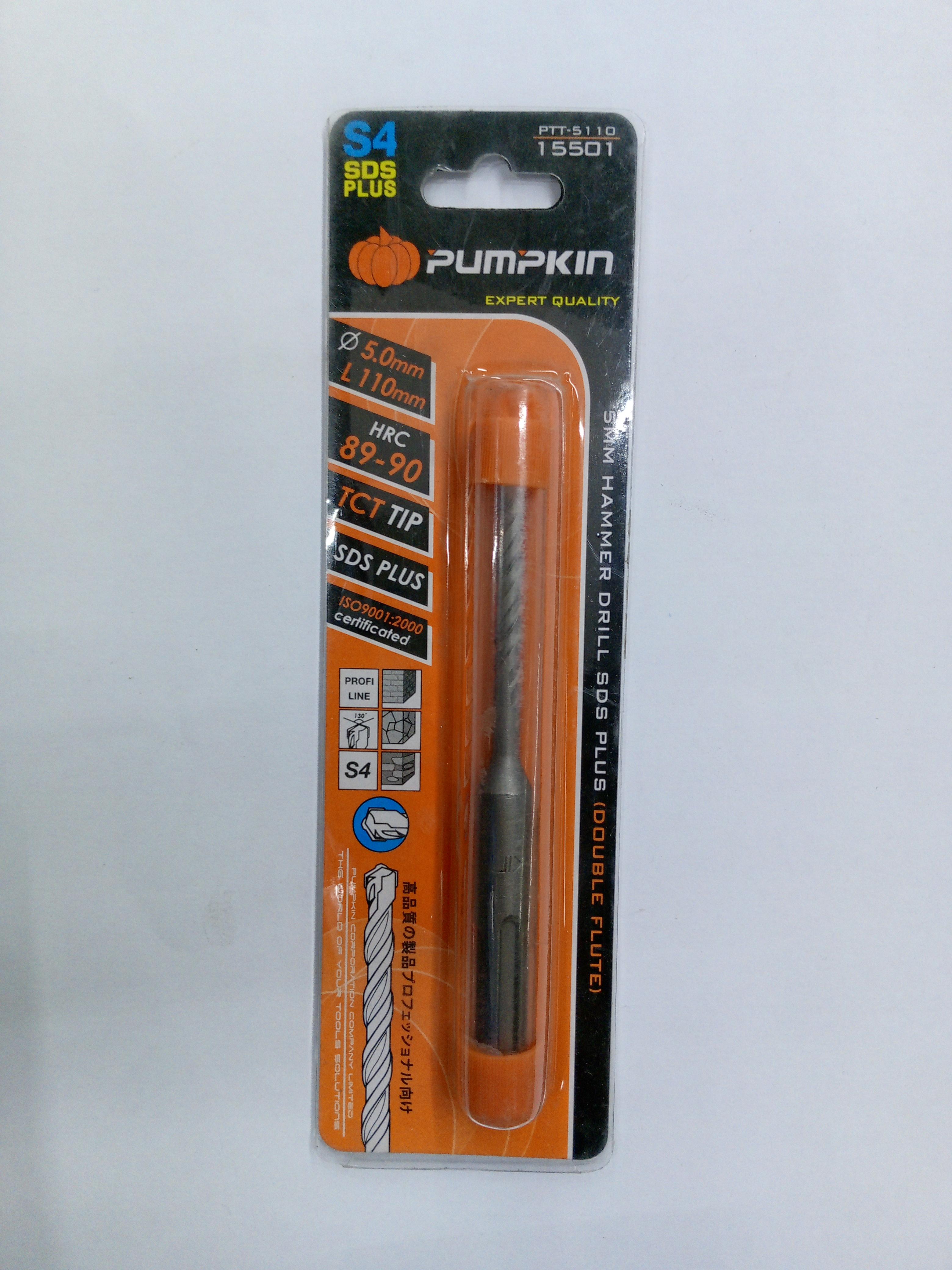 PUMPKIN ดอกสว่านโรตารี่ 5*110มม. PUMPKIN ดอกสว่านโรตารี่ 5*110มม. - ดำรงค์โฮมพลัส