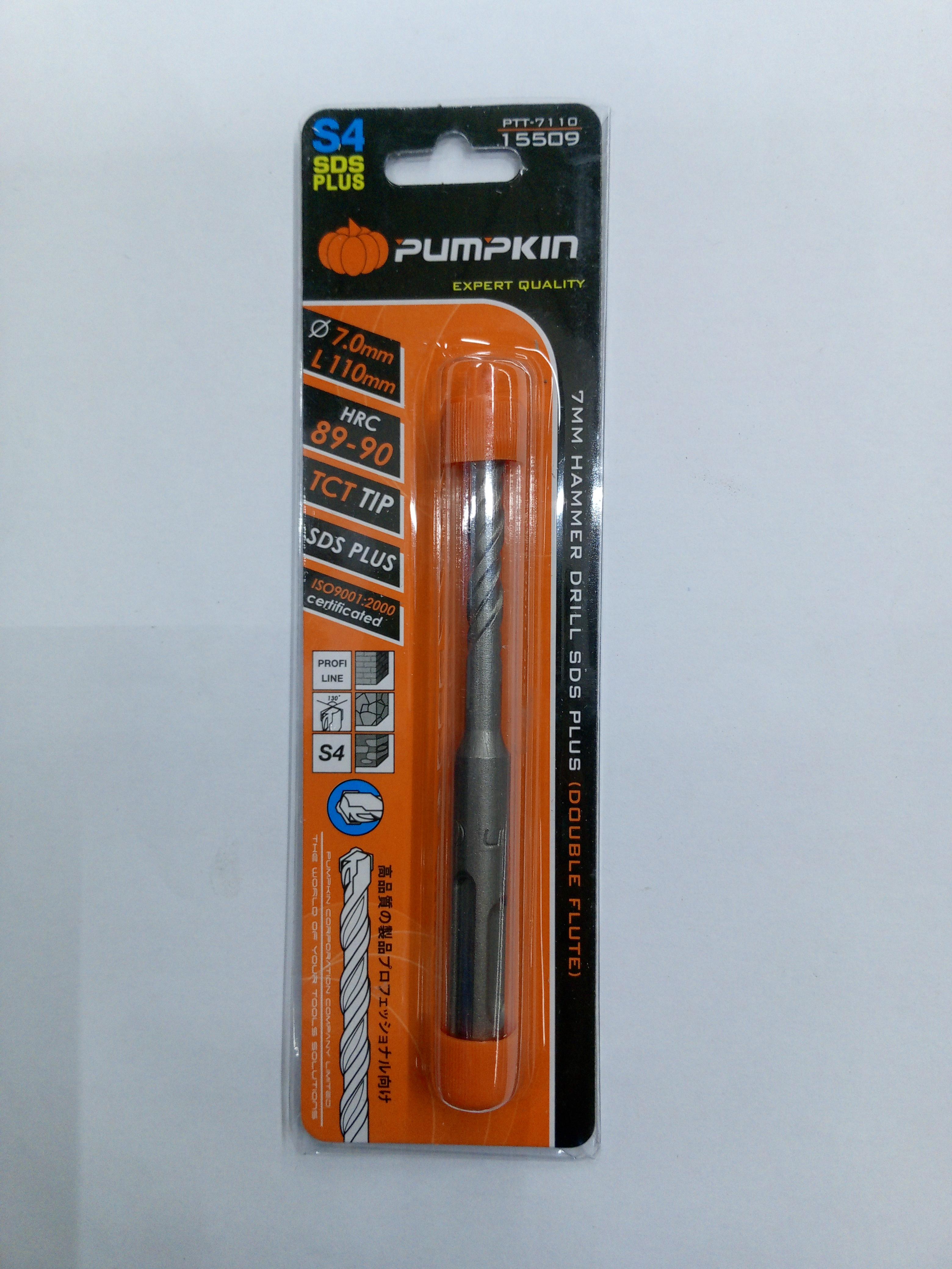 PUMPKIN ดอกสว่านโรตารี่ 7*110มม. PUMPKIN ดอกสว่านโรตารี่ 7*110มม. - ดำรงค์โฮมพลัส