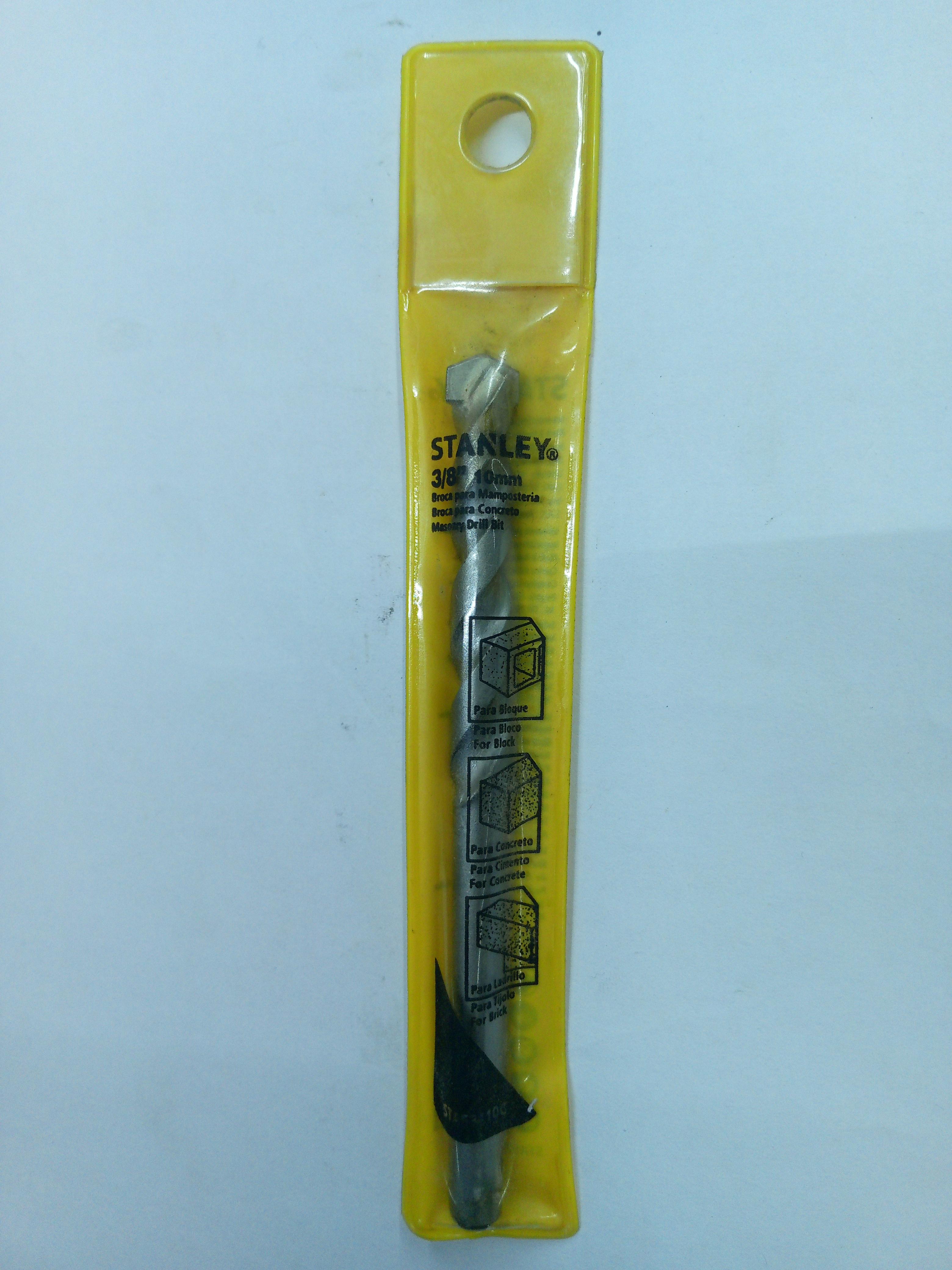STANLEY ดอกเจาะปูน ก้านกลม 53110C 10*120 STANLEY ดอกเจาะปูน ก้านกลม 53110C 10*120 - ดำรงค์โฮมพลัส