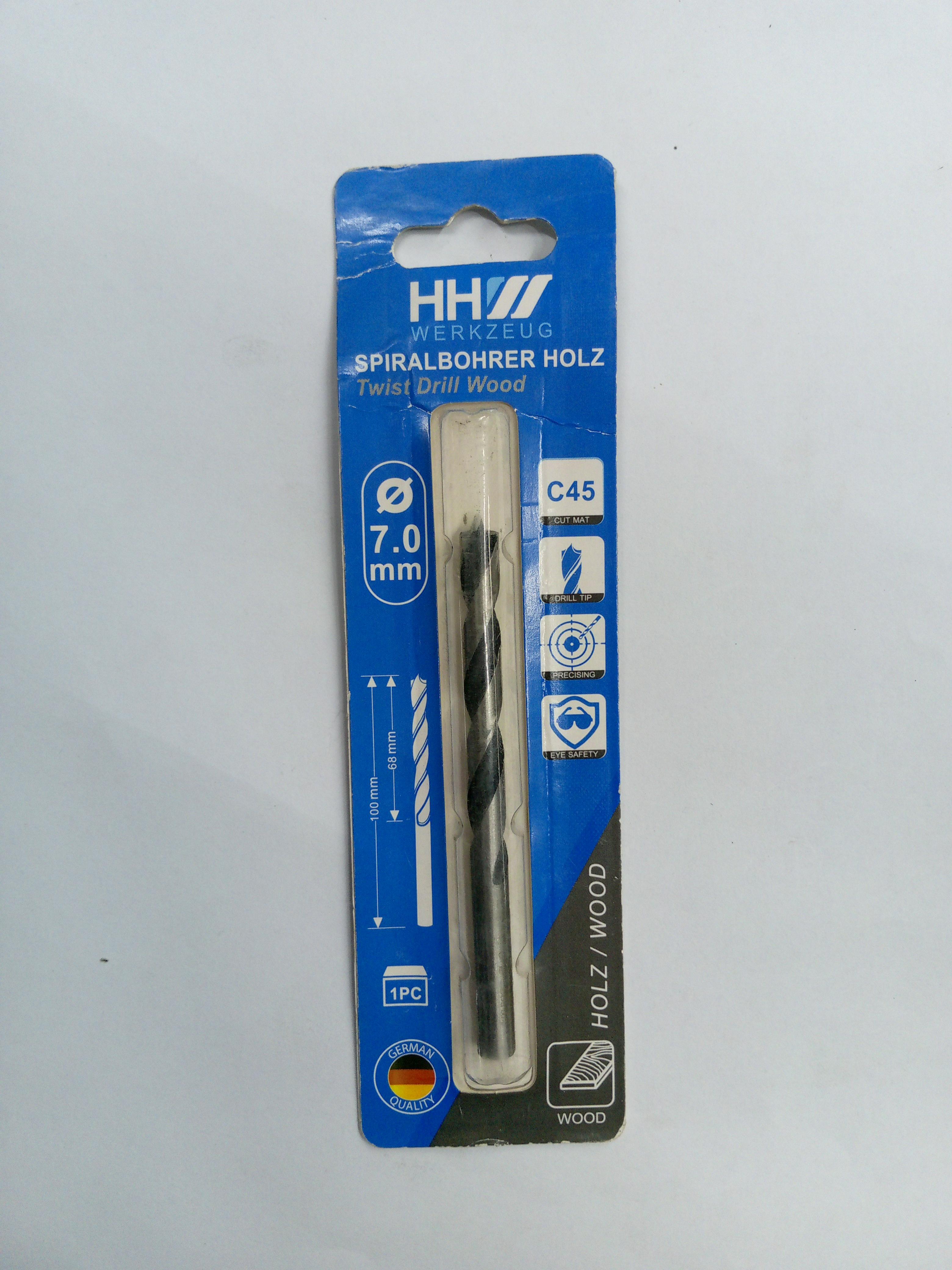 HHW ดอกสว่านเจาะไม้ 7มม. HHW ดอกสว่านเจาะไม้ 7มม. - ดำรงค์โฮมพลัส