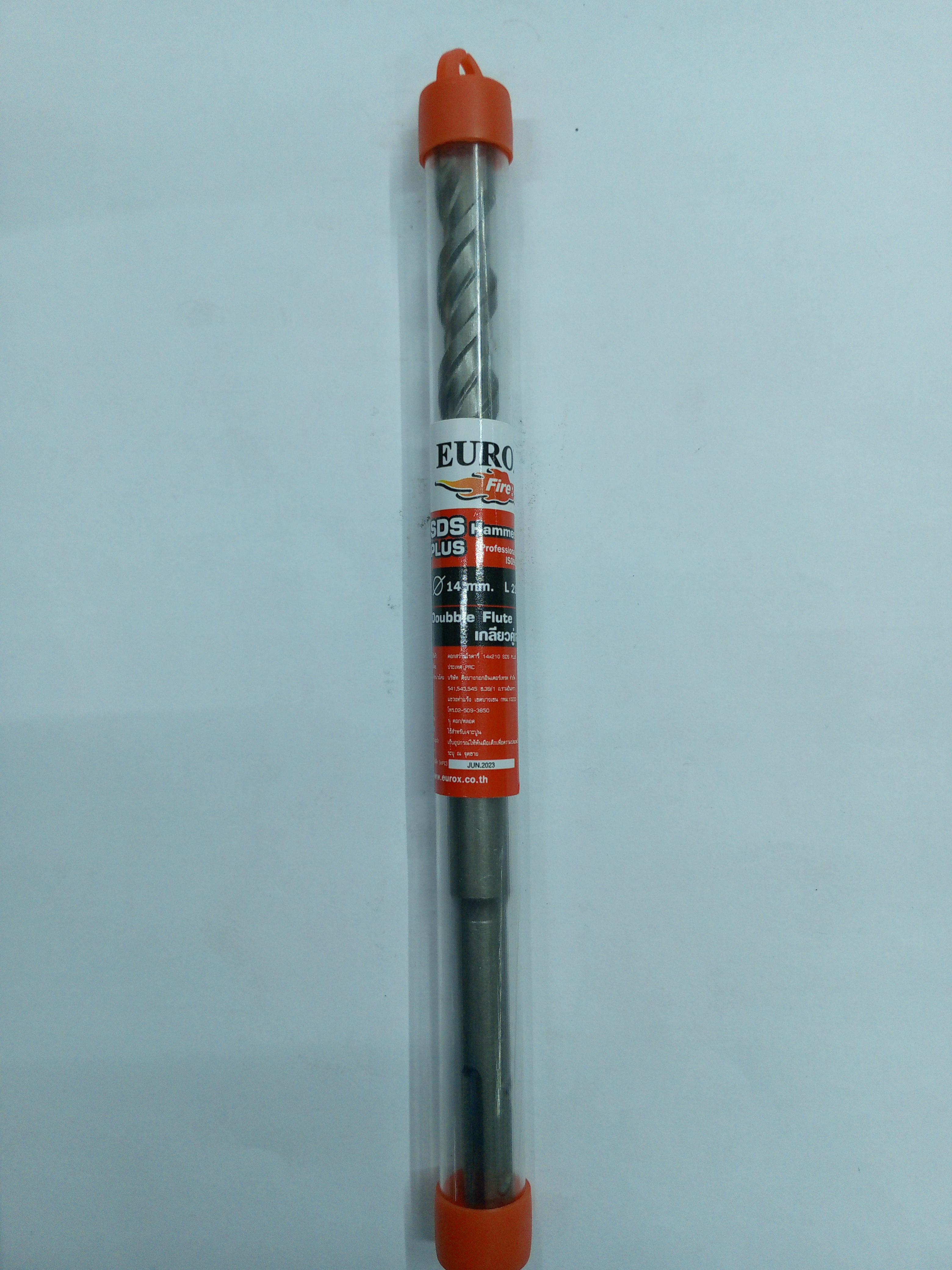 ดอกสว่านโรตารี่ SDS PLUS 14*210 EUROX