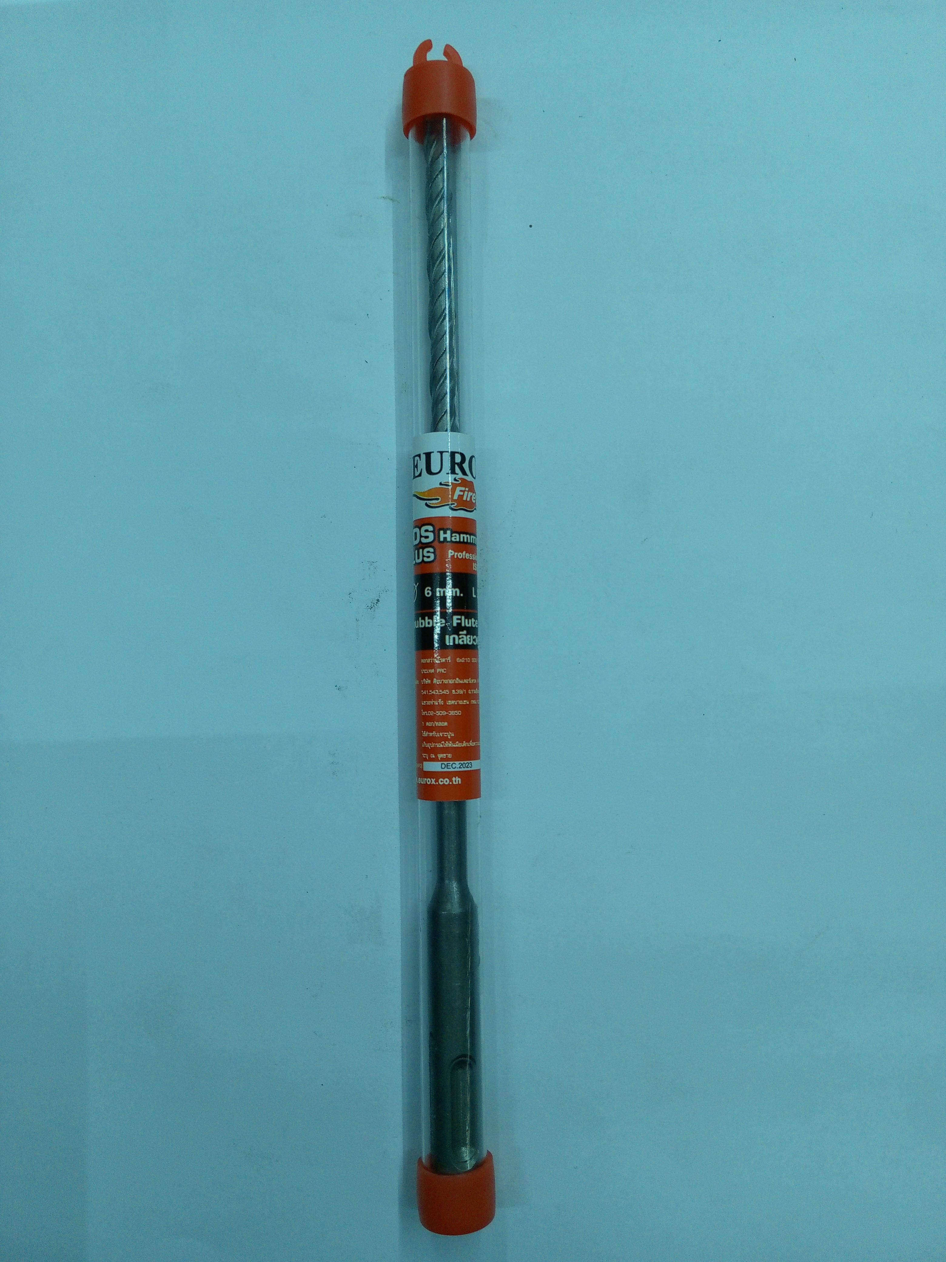 ดอกสว่านโรตารี่ SDS PLUS 6*210 EUROX ดอกสว่านโรตารี่ SDS PLUS 6*210 EUROX - ดำรงค์โฮมพลัส