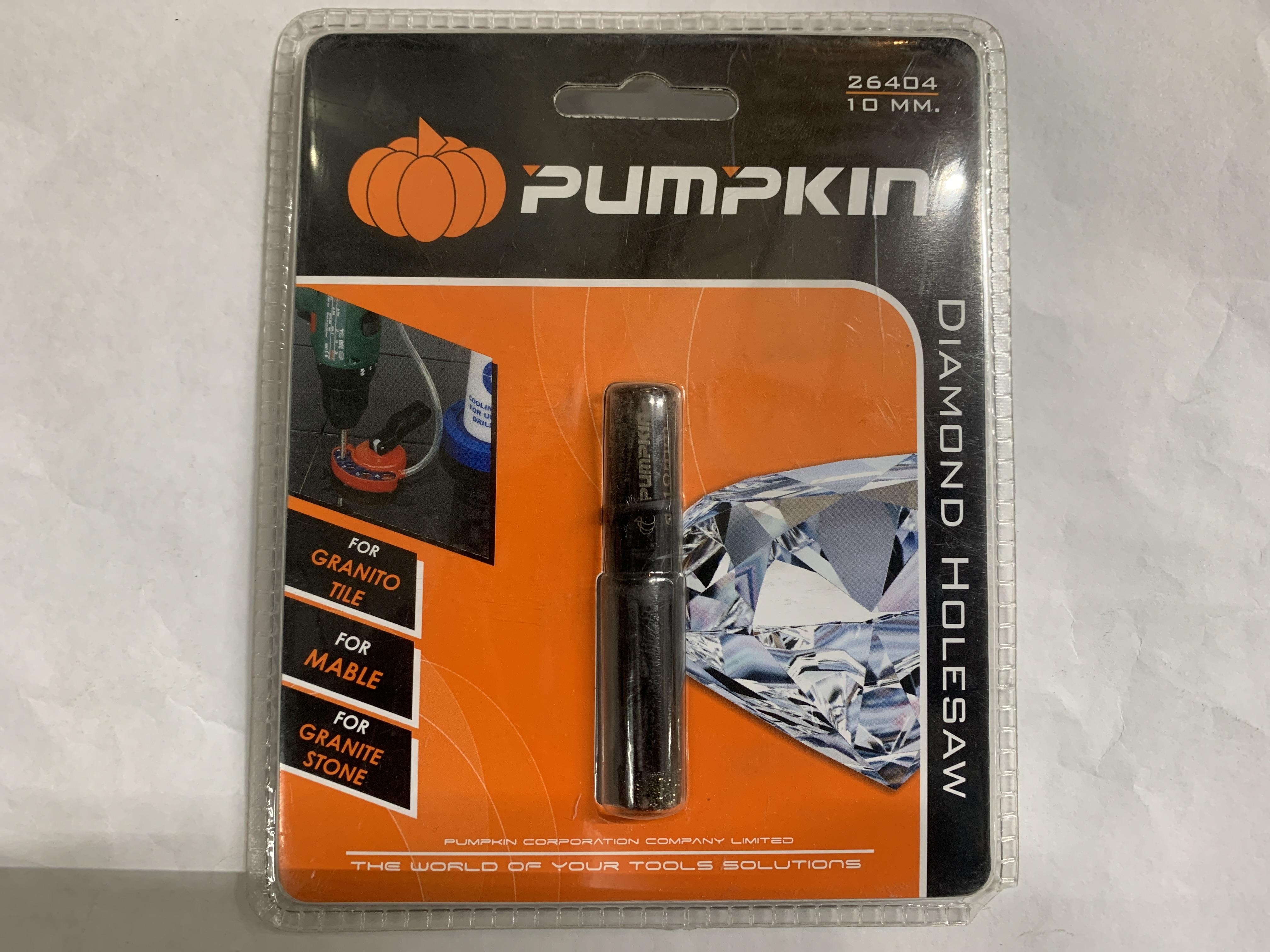 PUMPKIN ดอกโฮลซอเพชรเจาะแกรนนิตโต้ 10มม. PUMPKIN ดอกโฮลซอเพชรเจาะแกรนนิตโต้ 10มม. - ดำรงค์โฮมพลัส