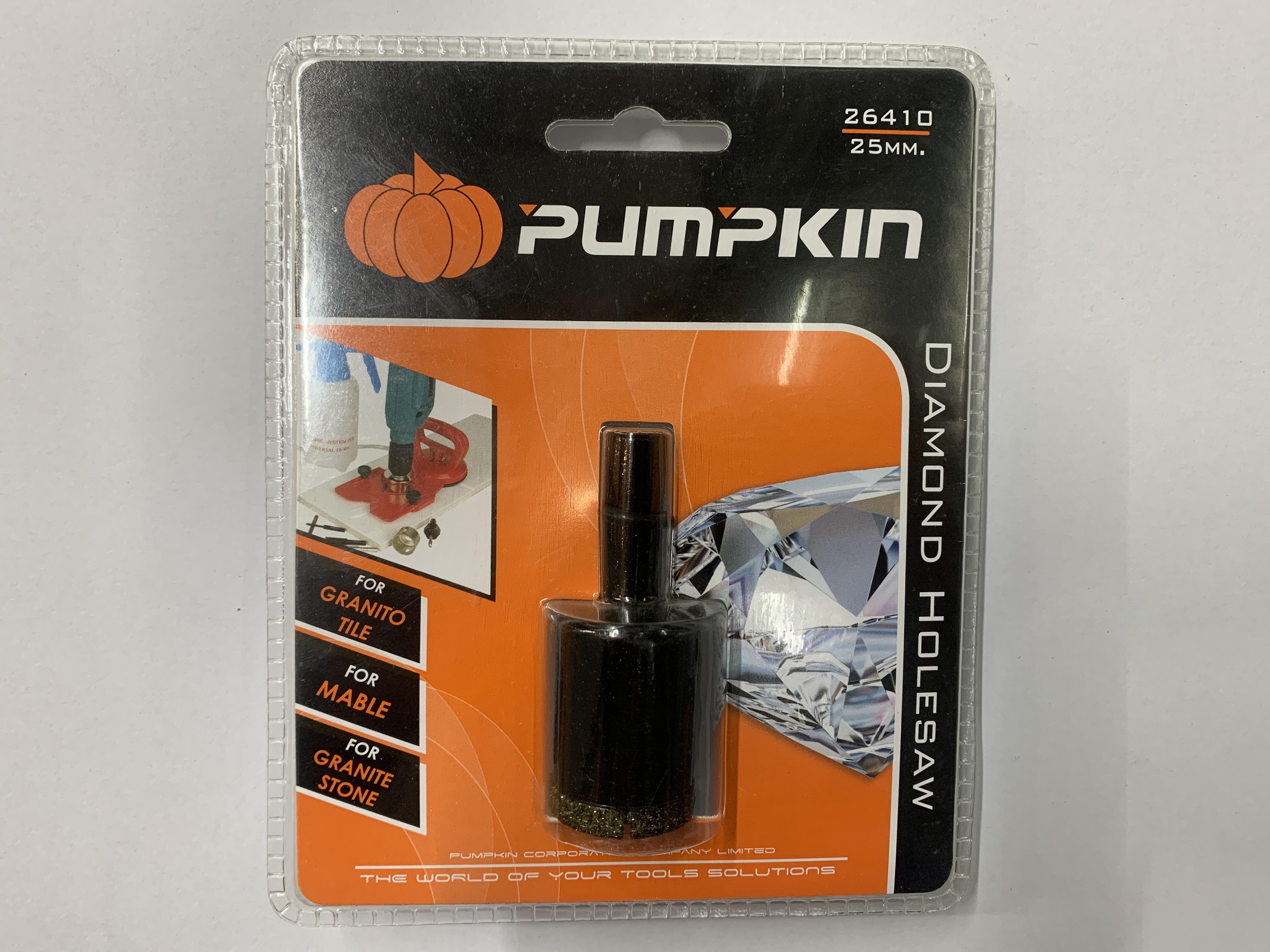 PUMPKIN ดอกโฮลซอเพชรเจาะแกรนนิตโต้ 25มม. PUMPKIN ดอกโฮลซอเพชรเจาะแกรนนิตโต้ 25มม. - ดำรงค์โฮมพลัส