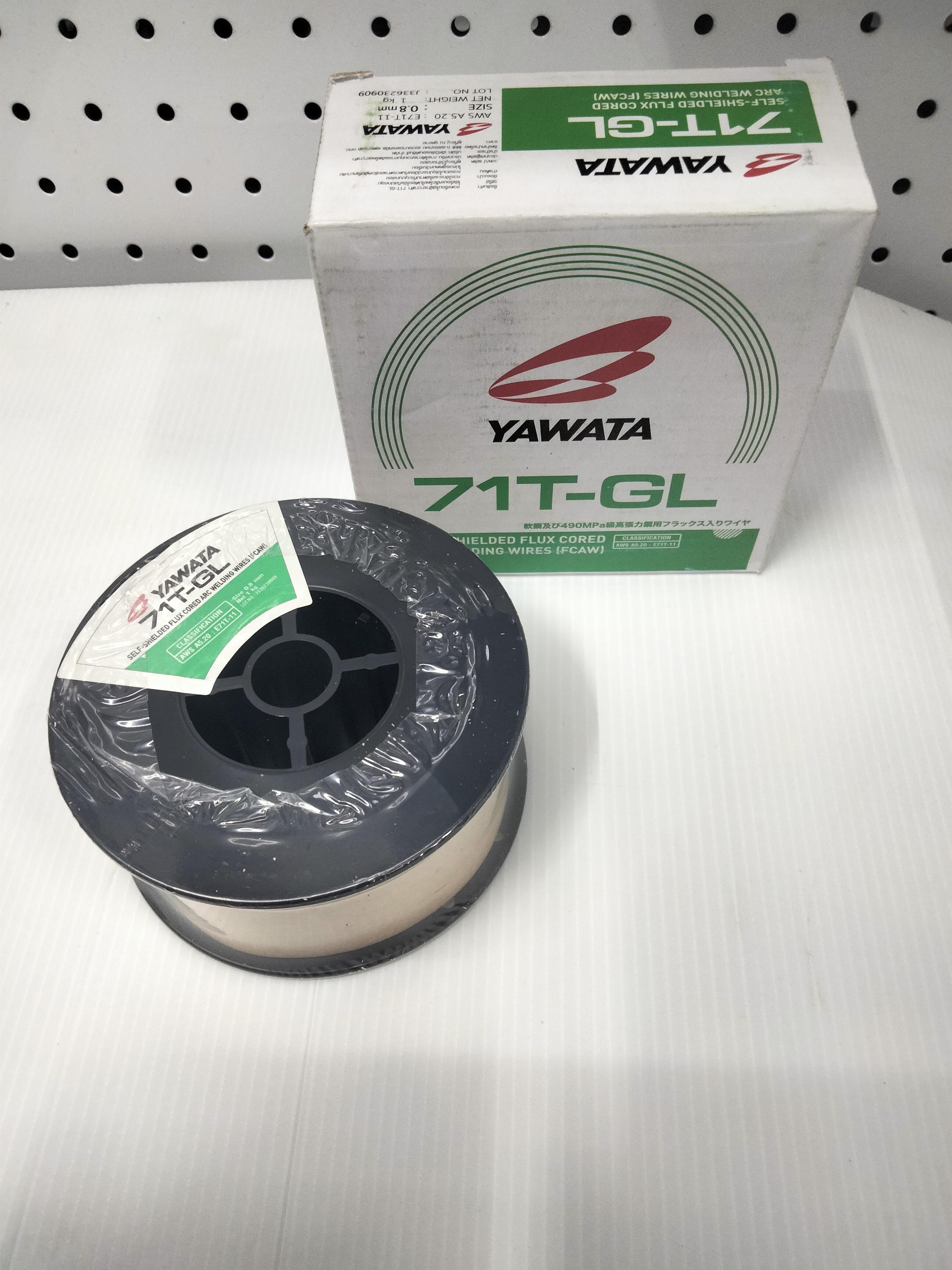 YAWATA ลวดเชื่อมฟลักซ์คอร์แบบไม่ใช่แก๊ส 71T1 0.8mm. 1Kg. YAWATA ลวดเชื่อมฟลักซ์คอร์แบบไม่ใช่แก๊ส 71T1 0.8mm. 1Kg. - ดำรงค์โฮมพลัส