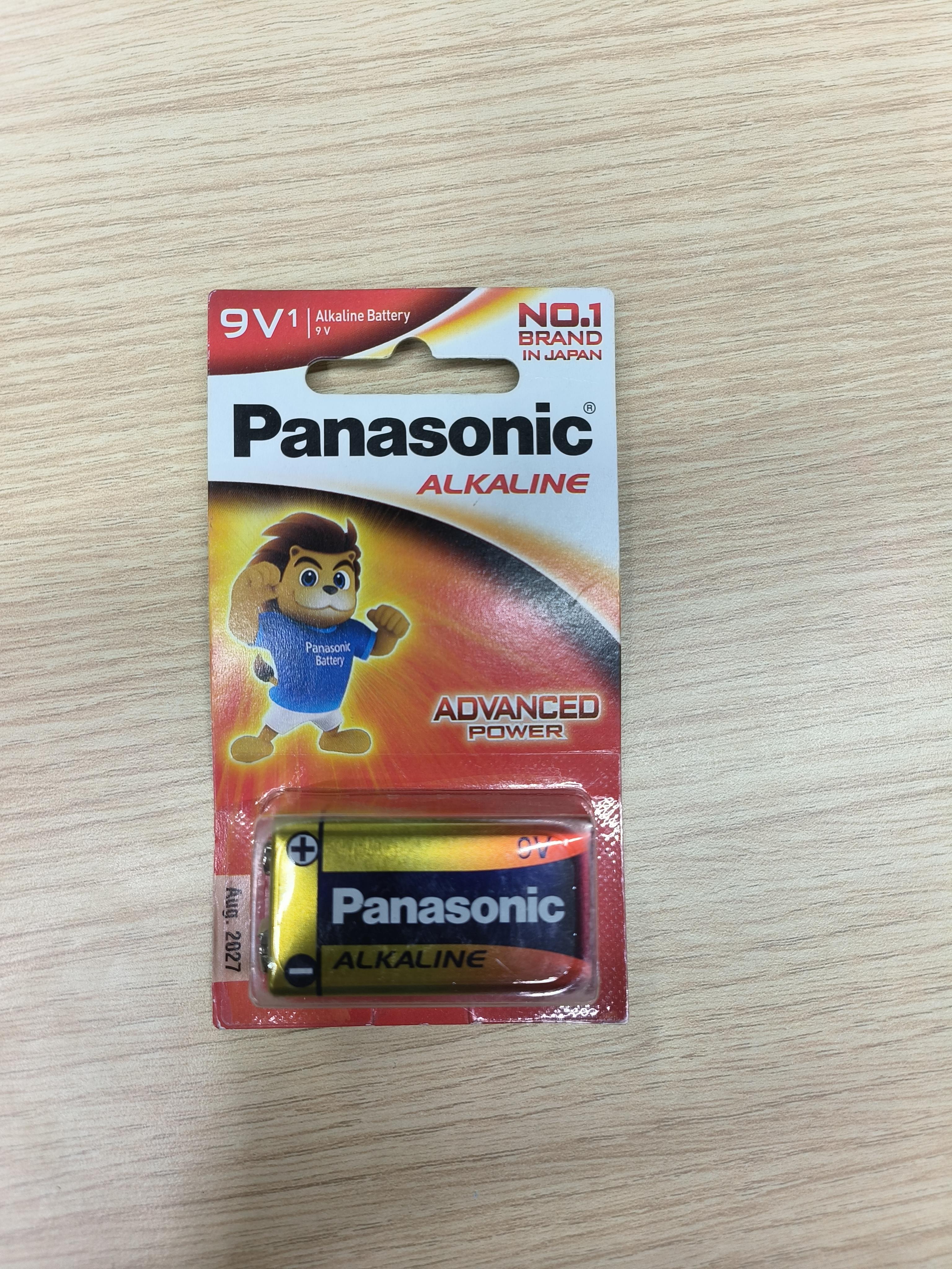 Panasonic ถ่านอัลคาไลน์ 6LR61T/1B 9V 1ก้อน Panasonic ถ่านอัลคาไลน์ 6LR61T/1B 9V 1ก้อน - ดำรงค์โฮมพลัส