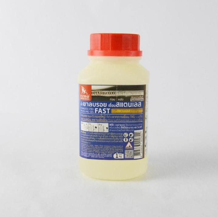 น้ำยาลบรอยเชื่อมสแคนเลส 1000g. SUMO (FAST) น้ำยาลบรอยเชื่อมสแคนเลส 1000g. SUMO (FAST) - ดำรงค์โฮมพลัส