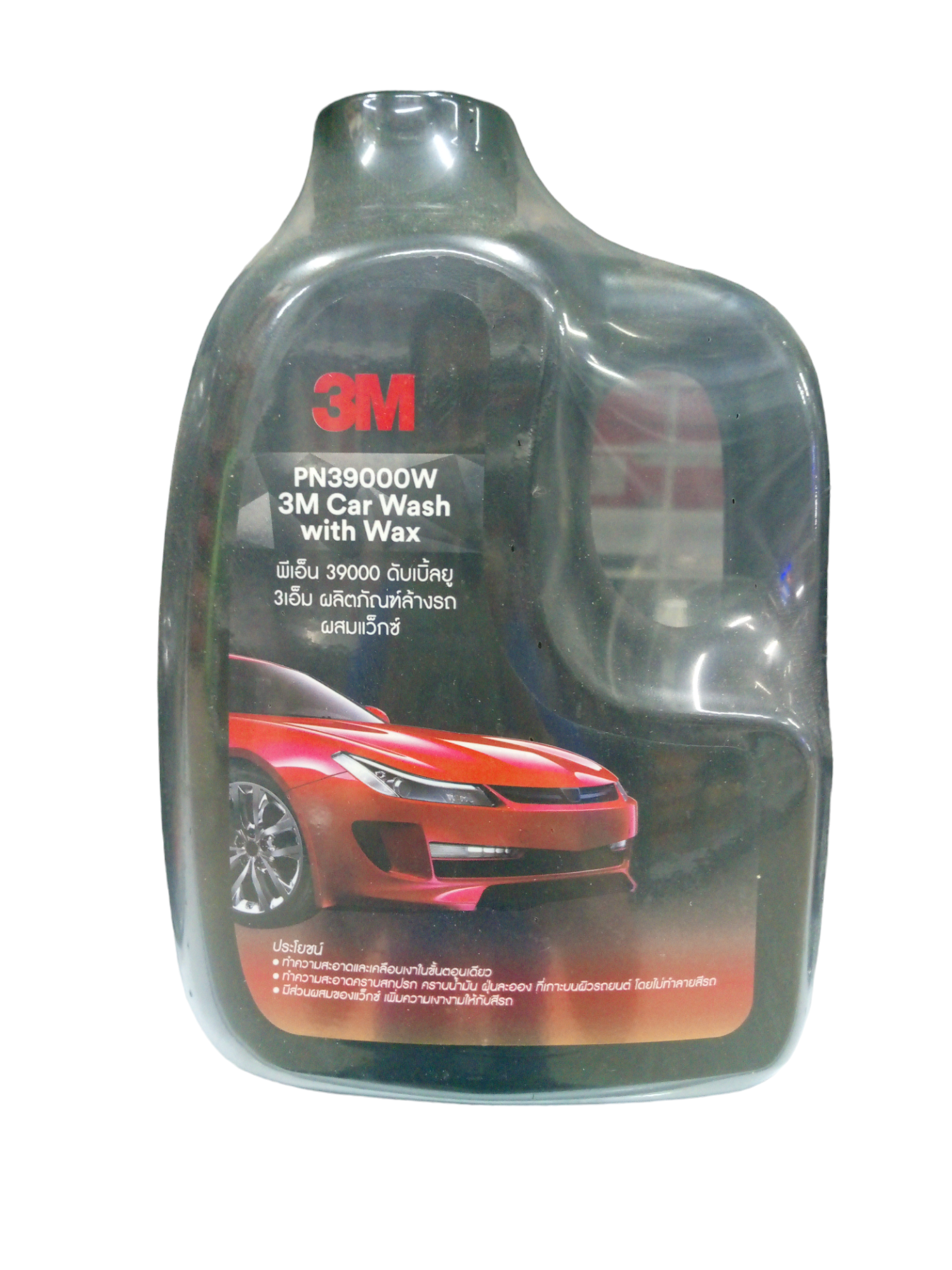 3M แชมพูล้างรถ สูตรผสมแวกซ์ 1000ML